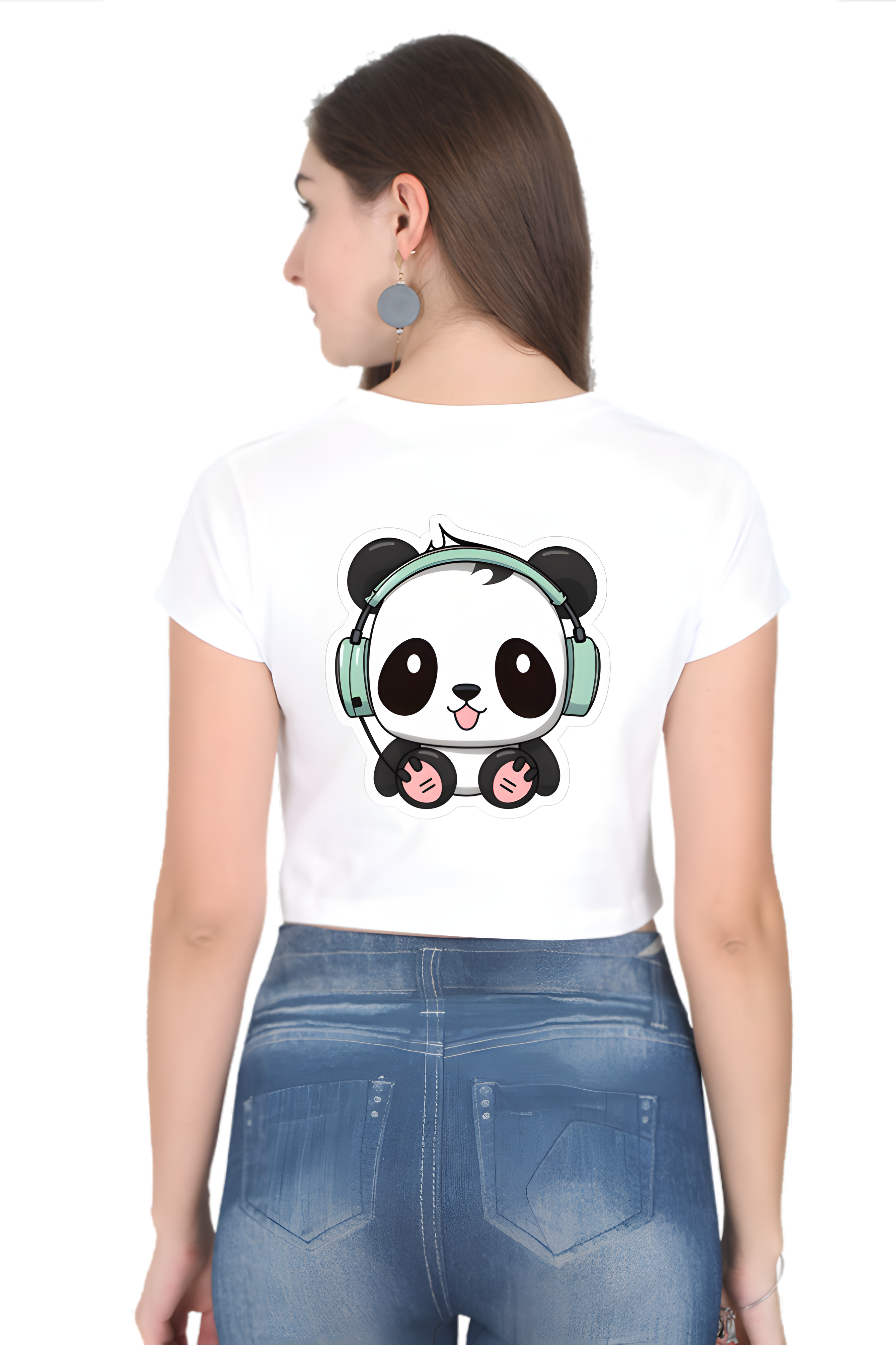 Panda Crop Top