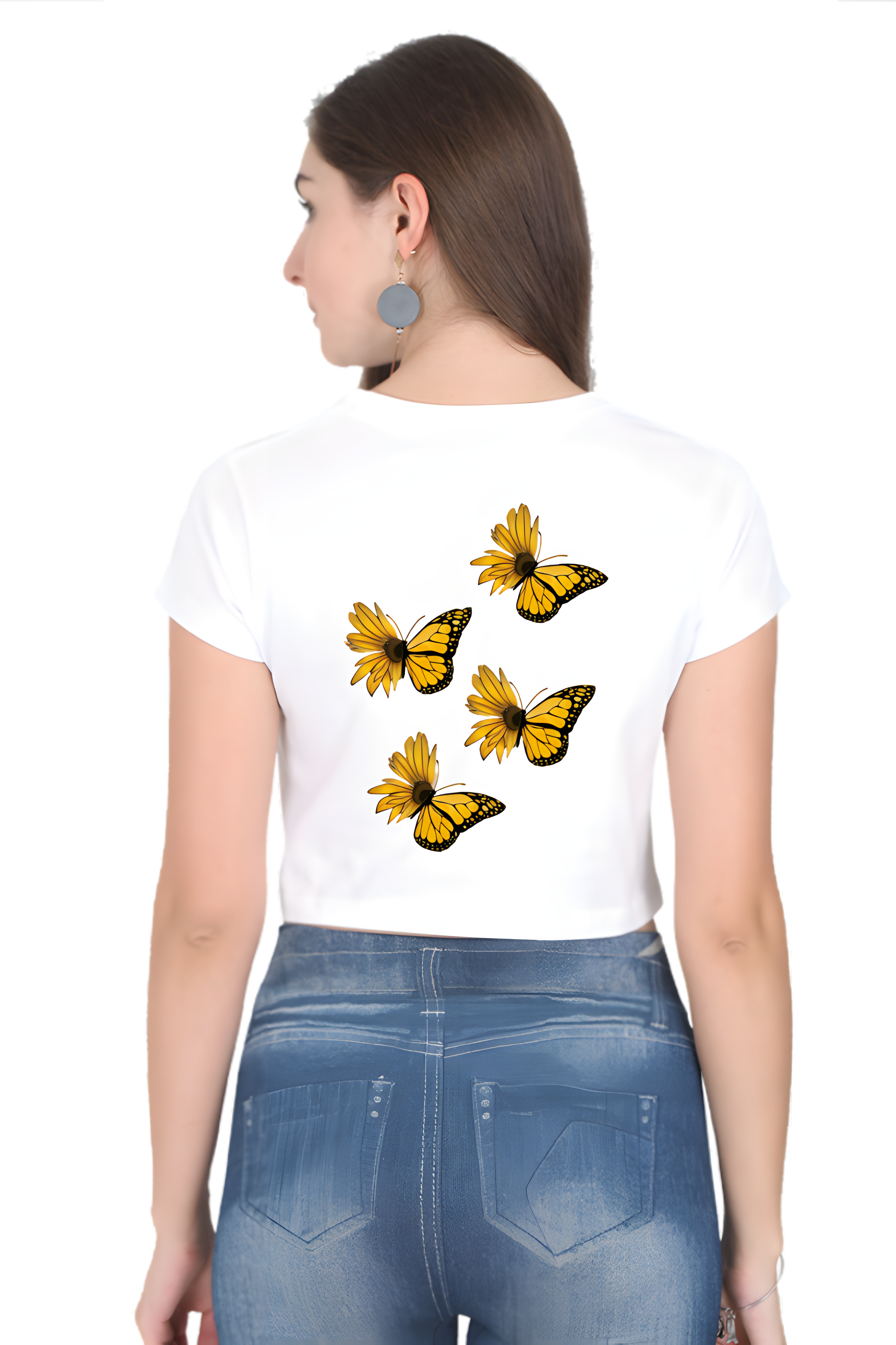 Sunflower Crop Top