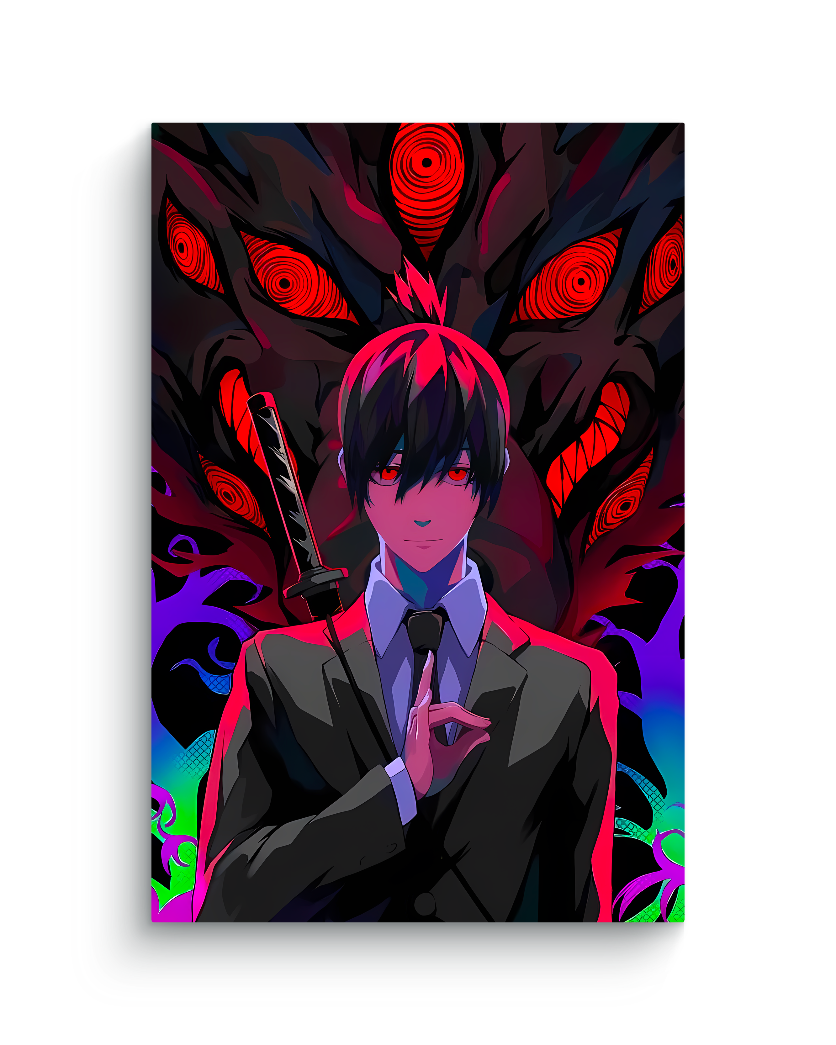Aki Hayakawa (Chainsaw Man) Metal Poster