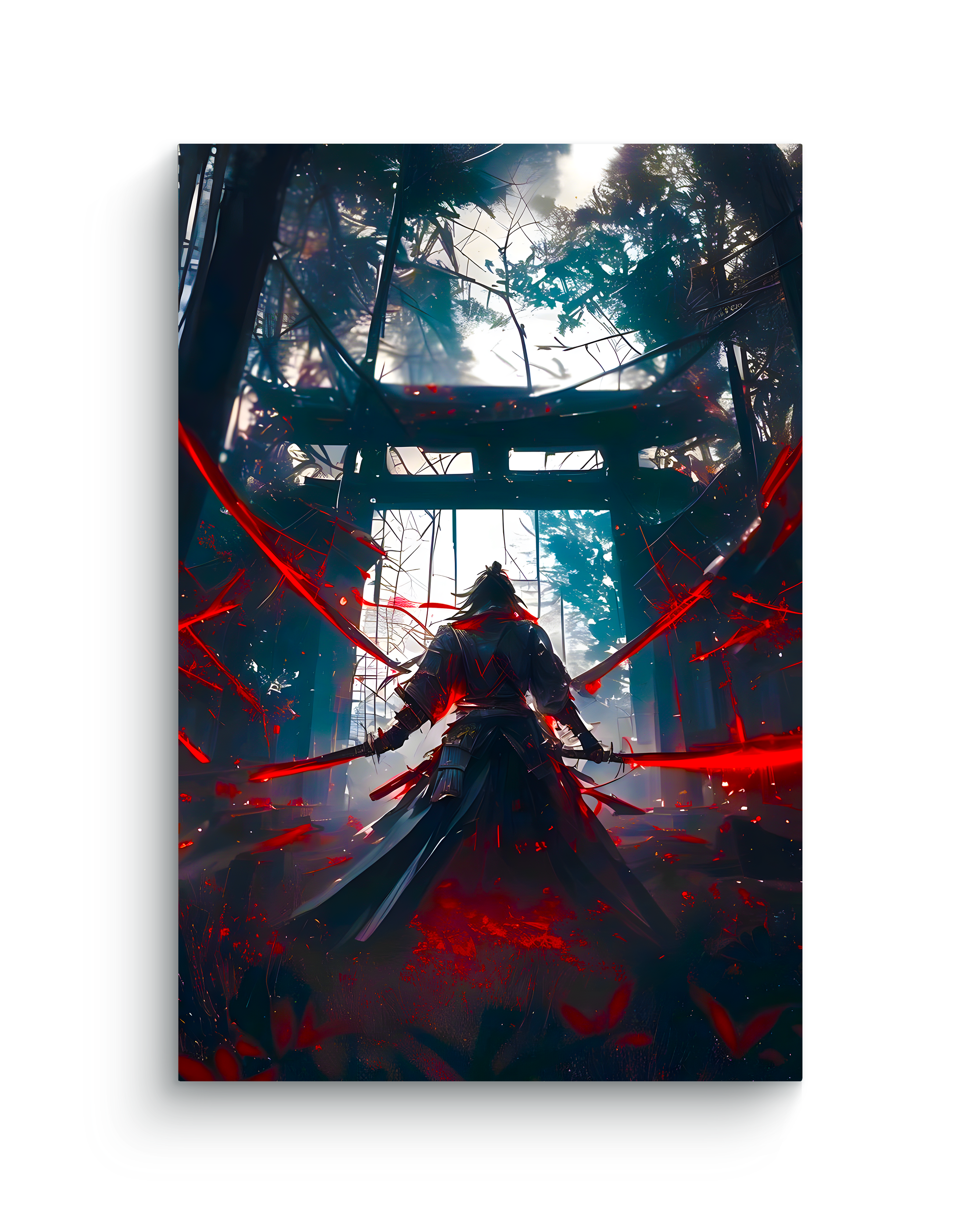 Samurai Metal Poster