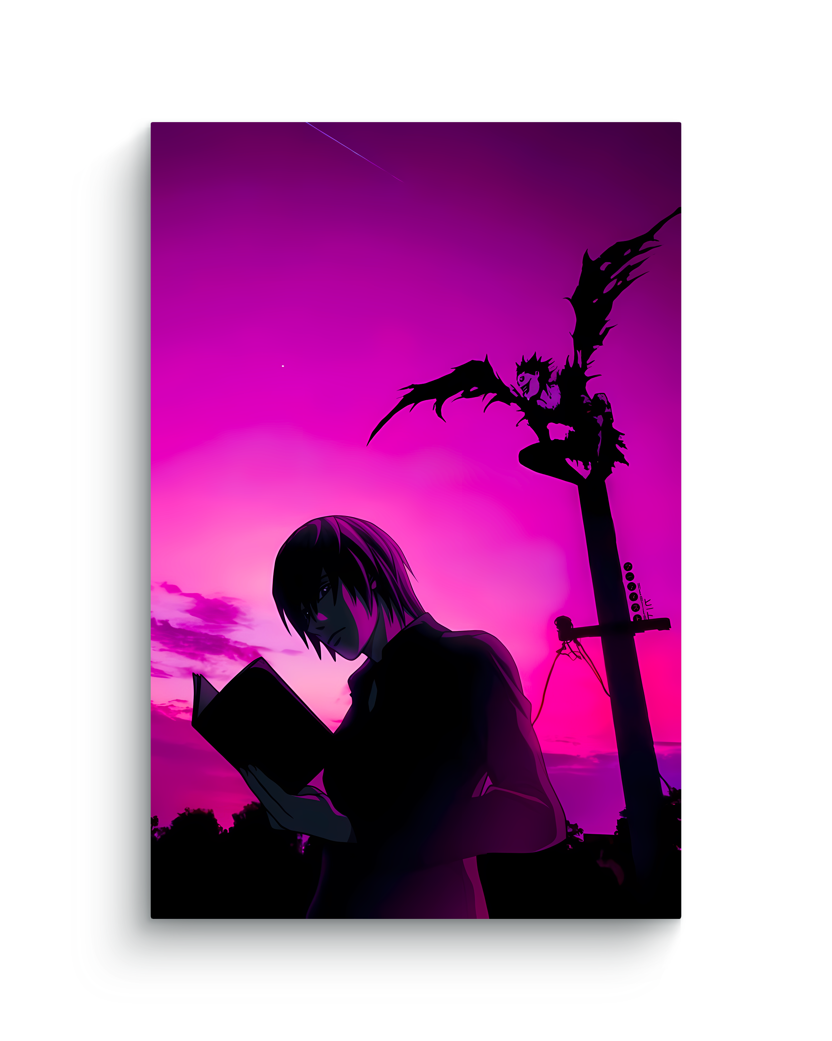 Death Note Metal Poster