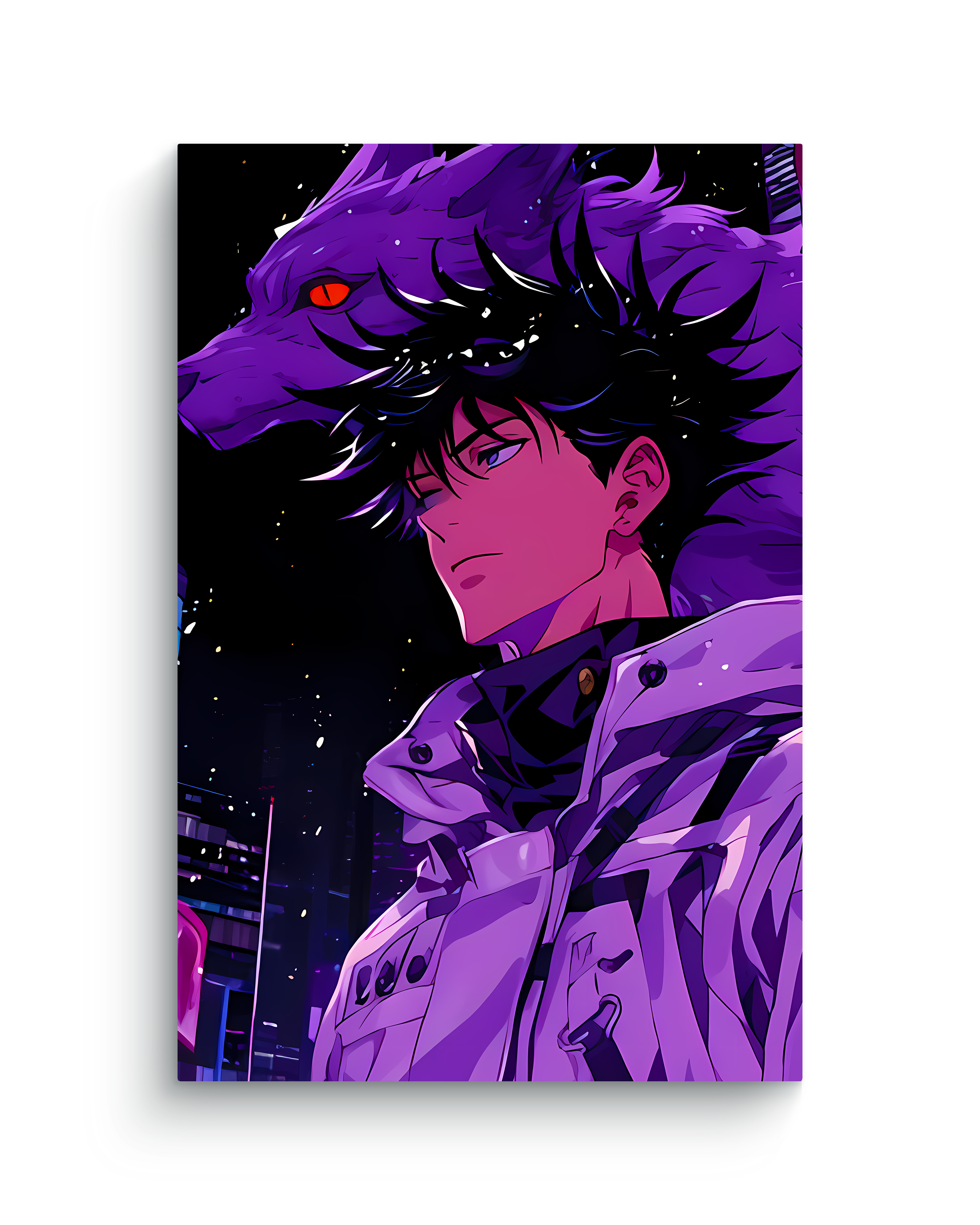 Megumi Fushiguro (JJK) Metal Poster