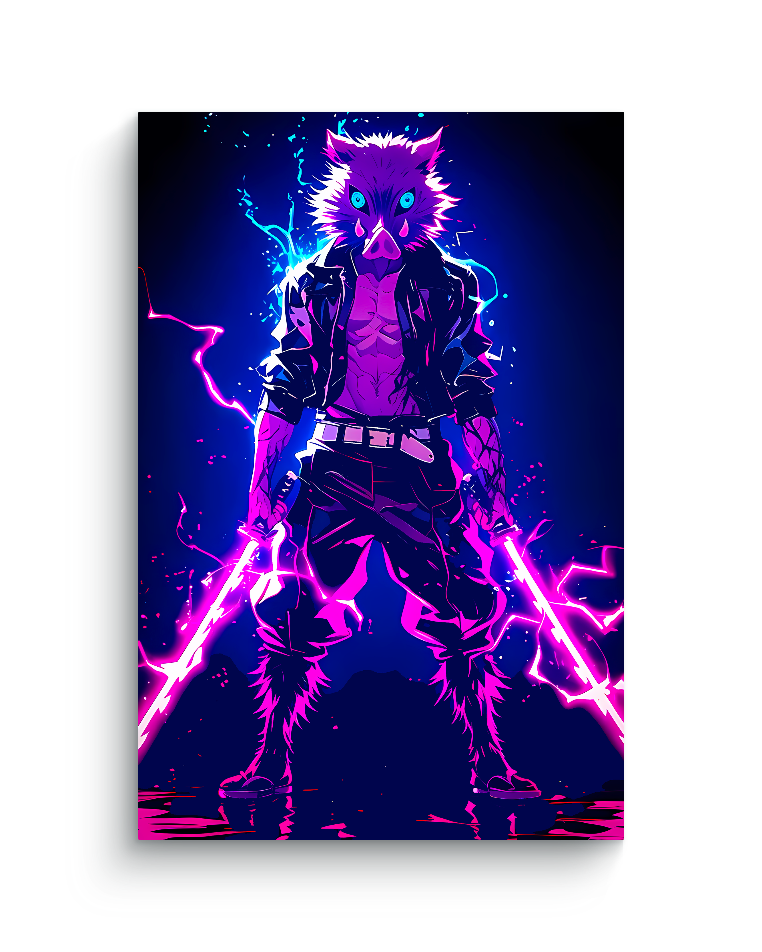 Inosuke Demon Slayer Metal Poster