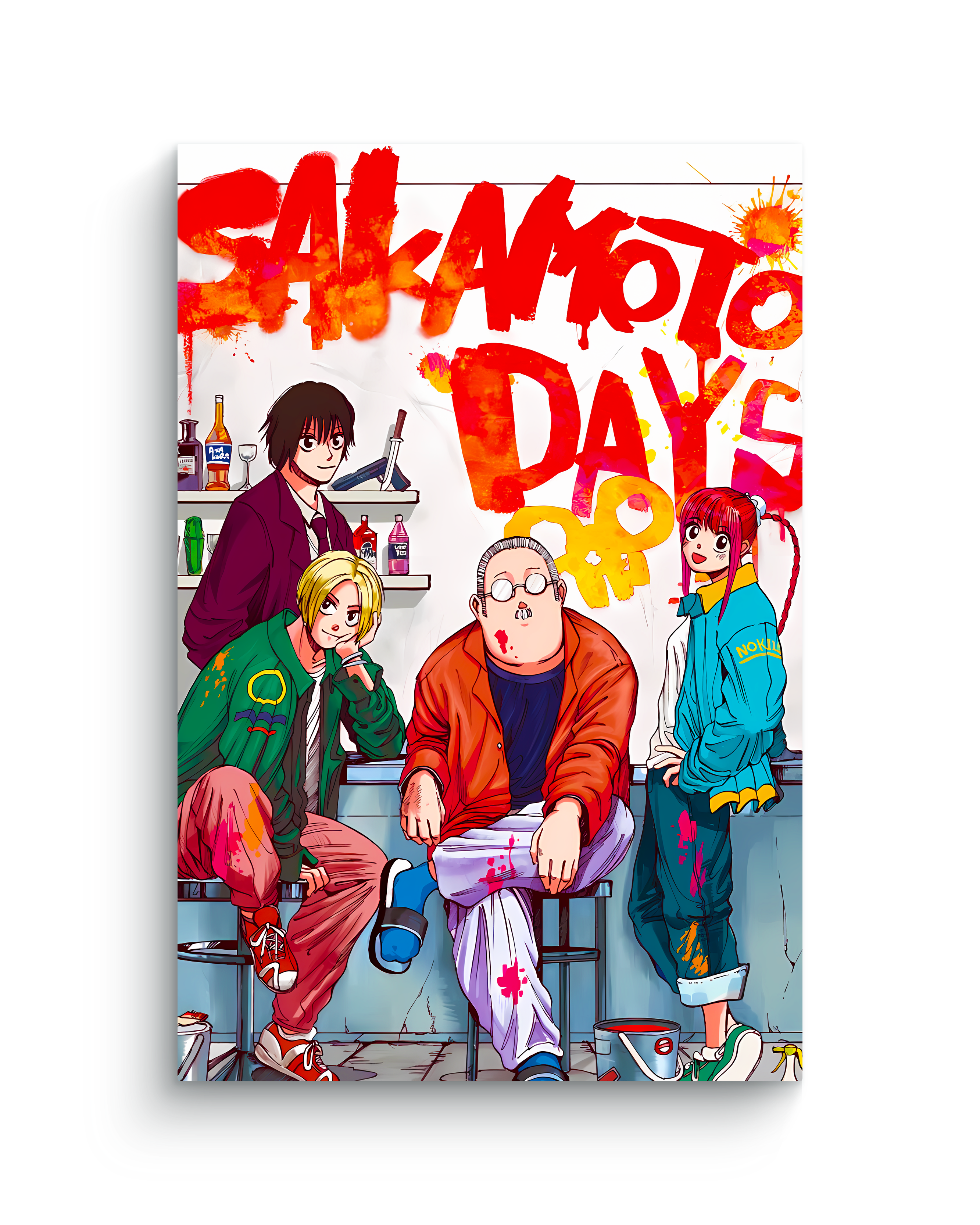 Sakamoto Days Metal Poster