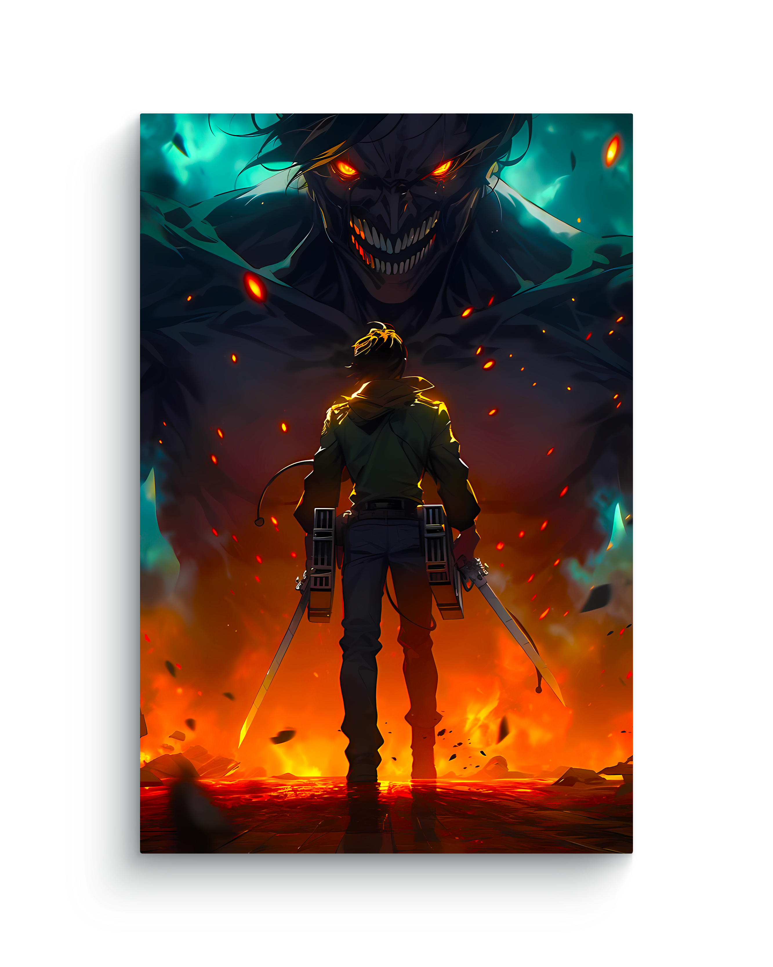 Attack on Titan Metal Poster