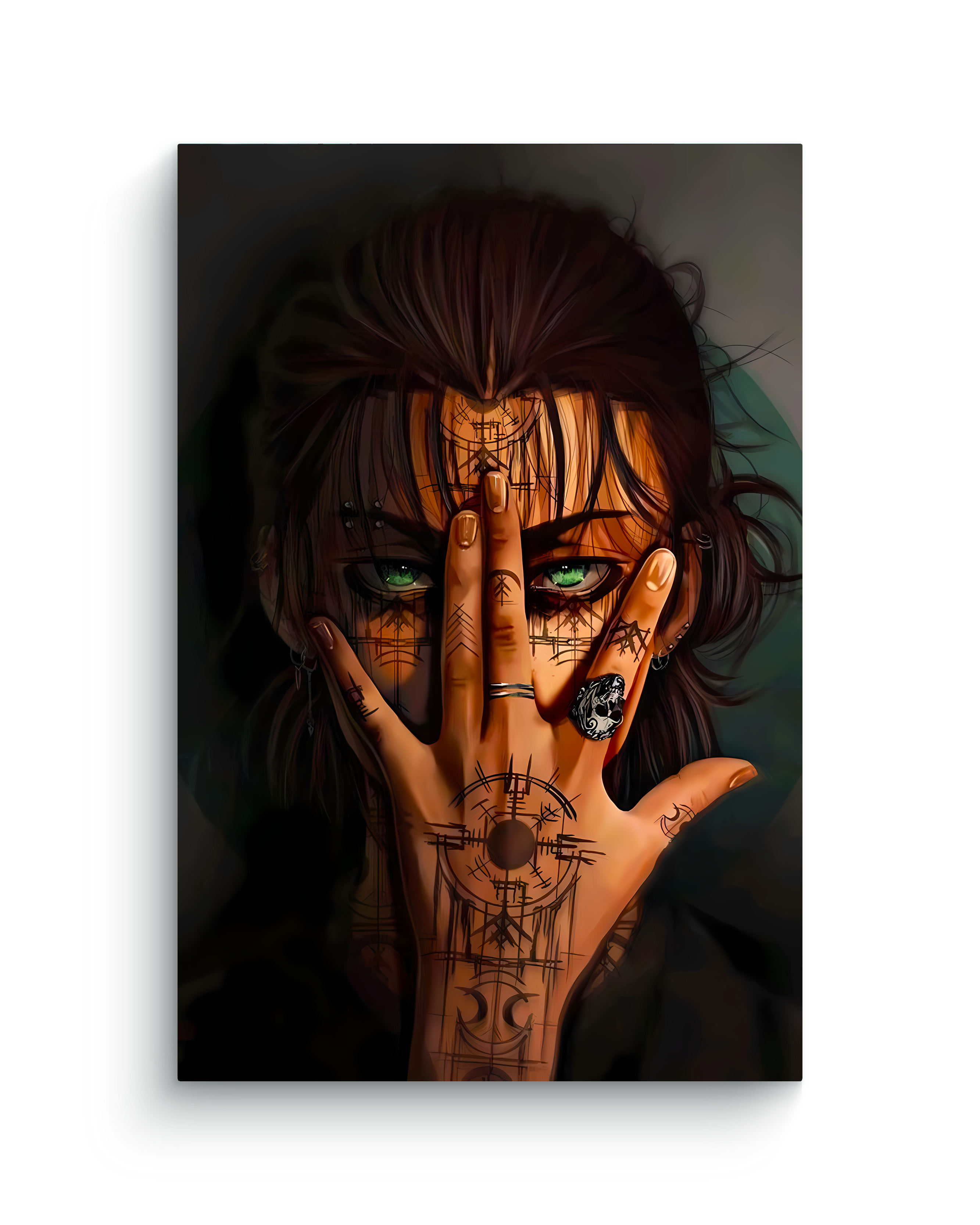 Eren Yeager Metal Poster