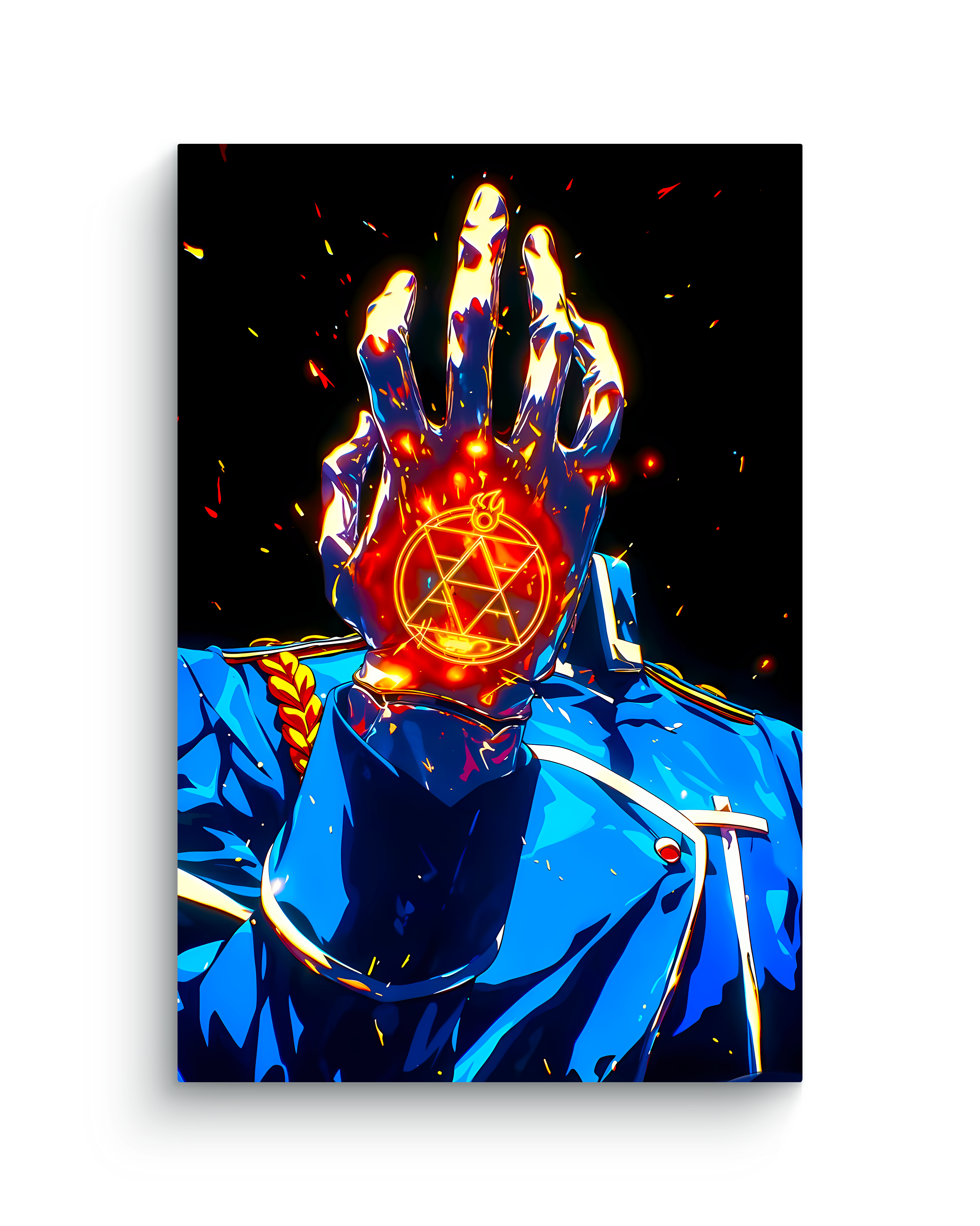 Fullmetal Alchemist Metal Poster