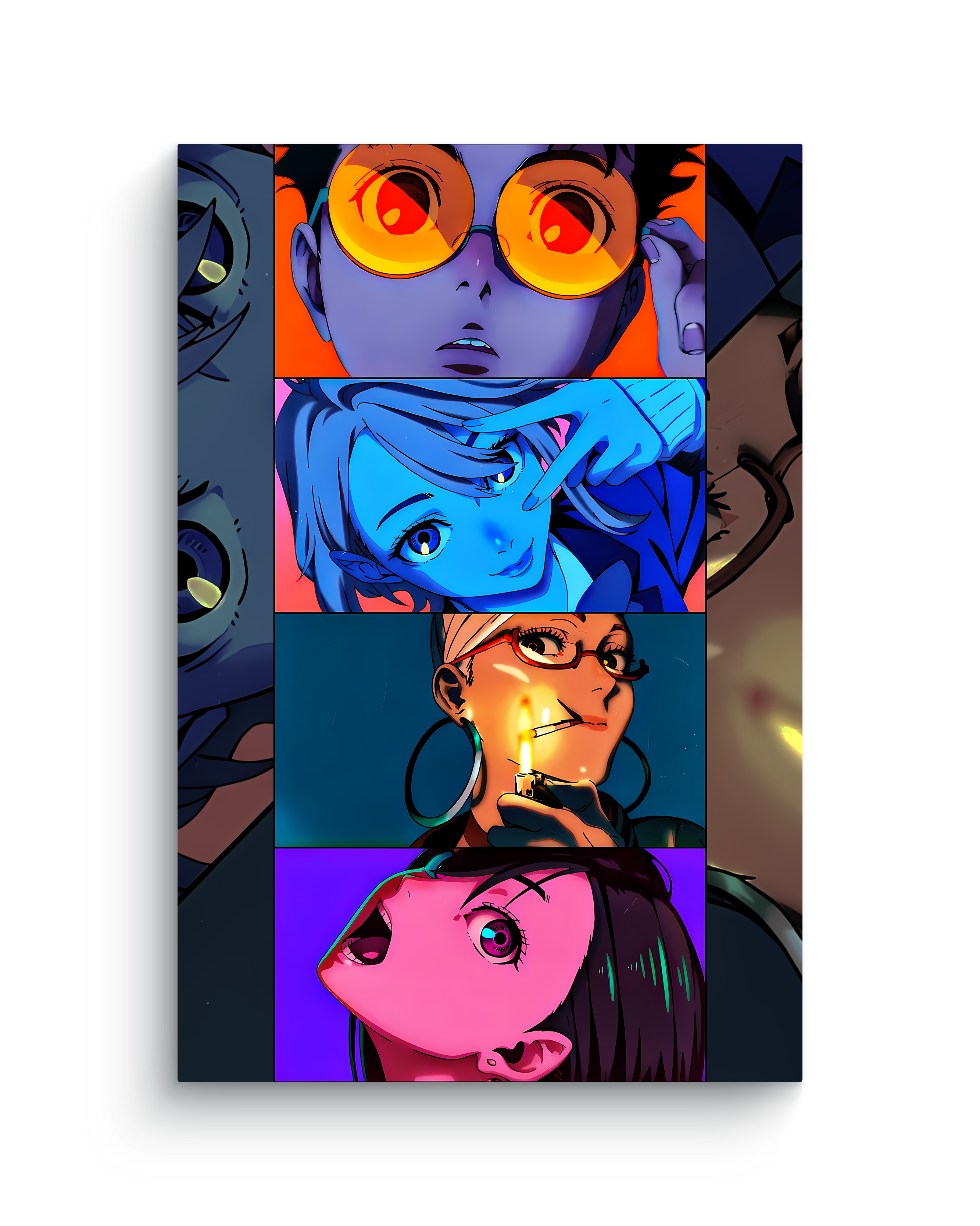 Dandadan Metal Poster