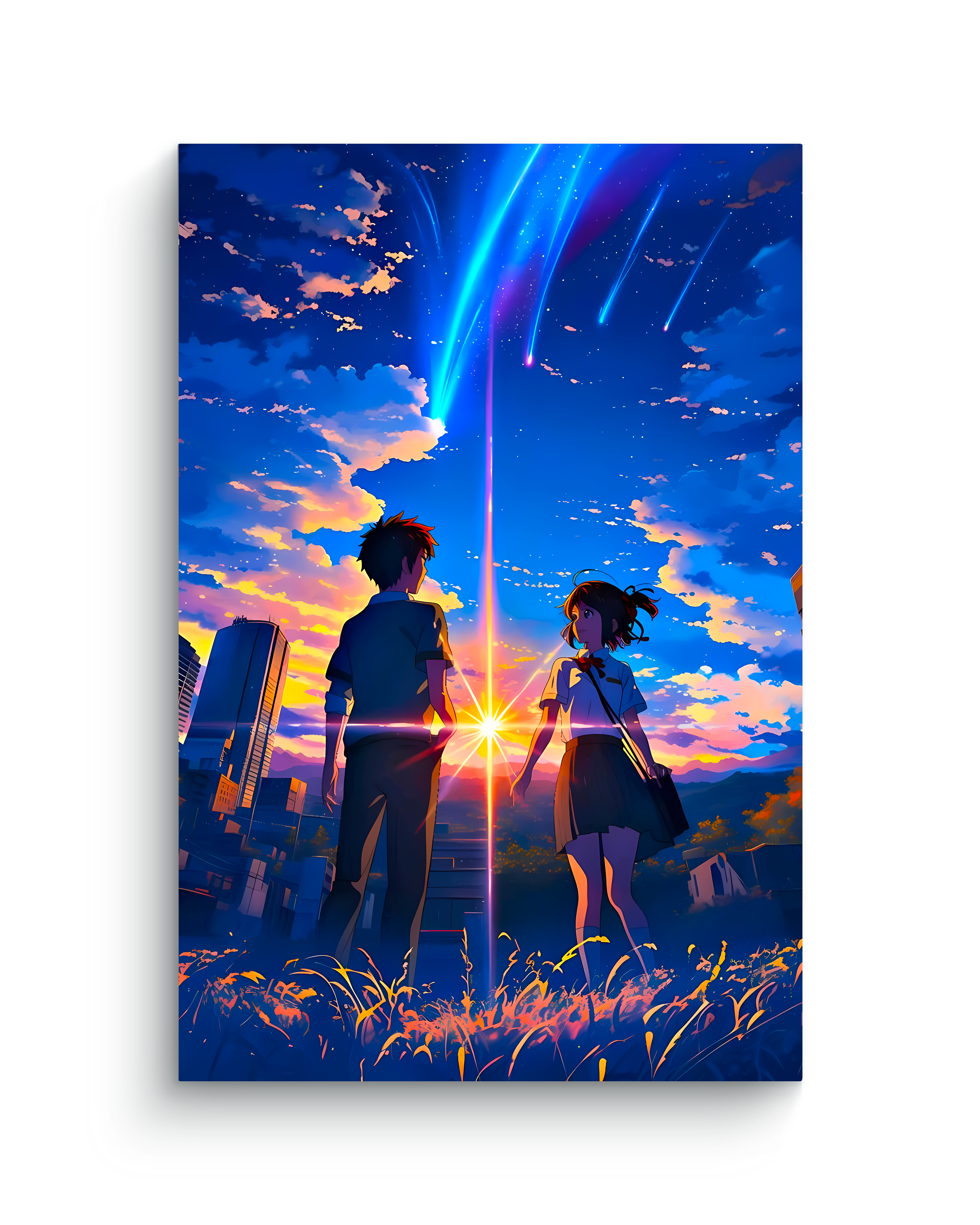 Your Name Movie Metal Poster