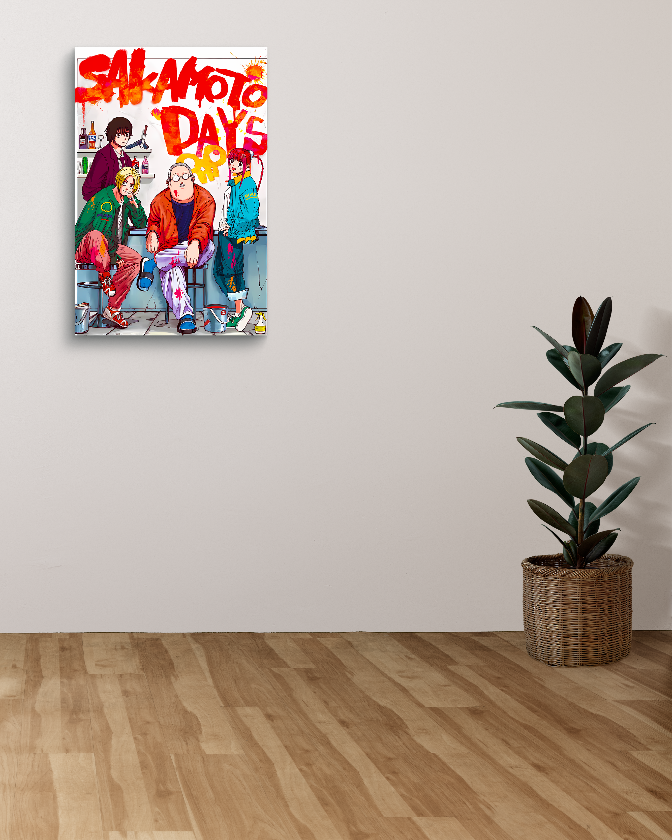 Sakamoto Days Metal Poster
