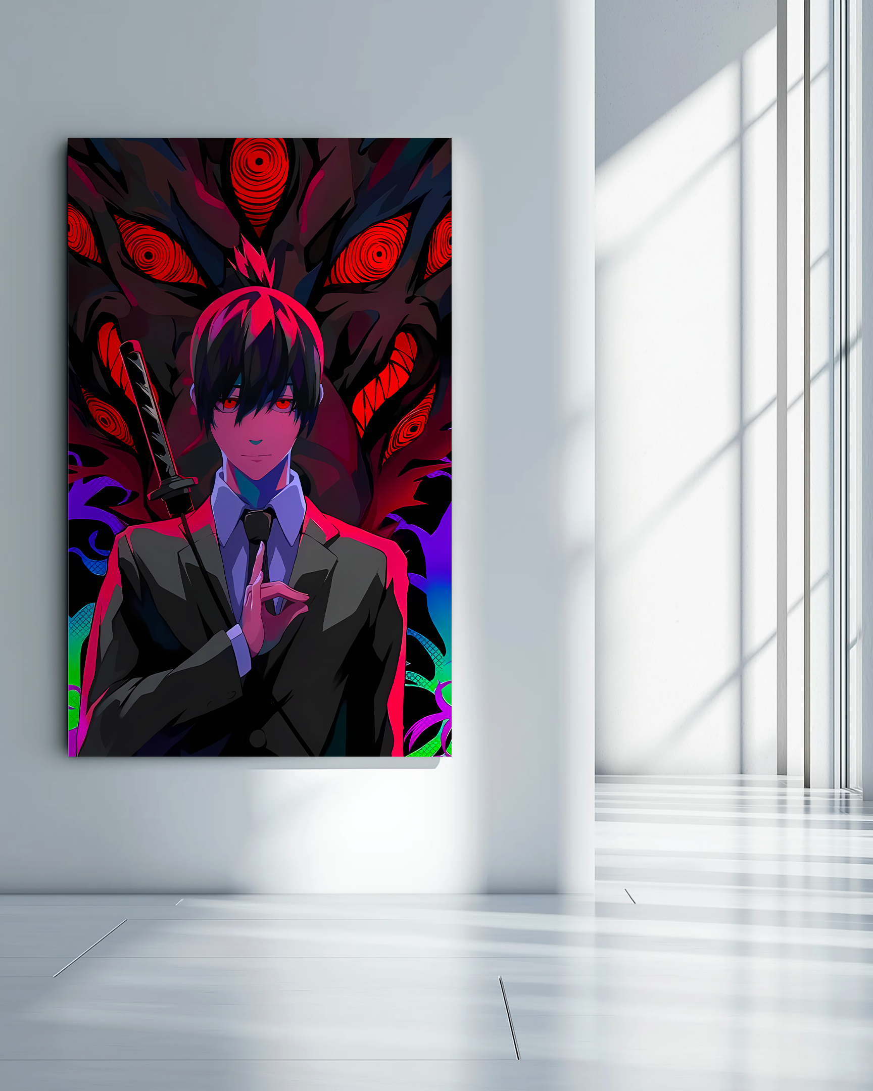 Aki Hayakawa (Chainsaw Man) Metal Poster