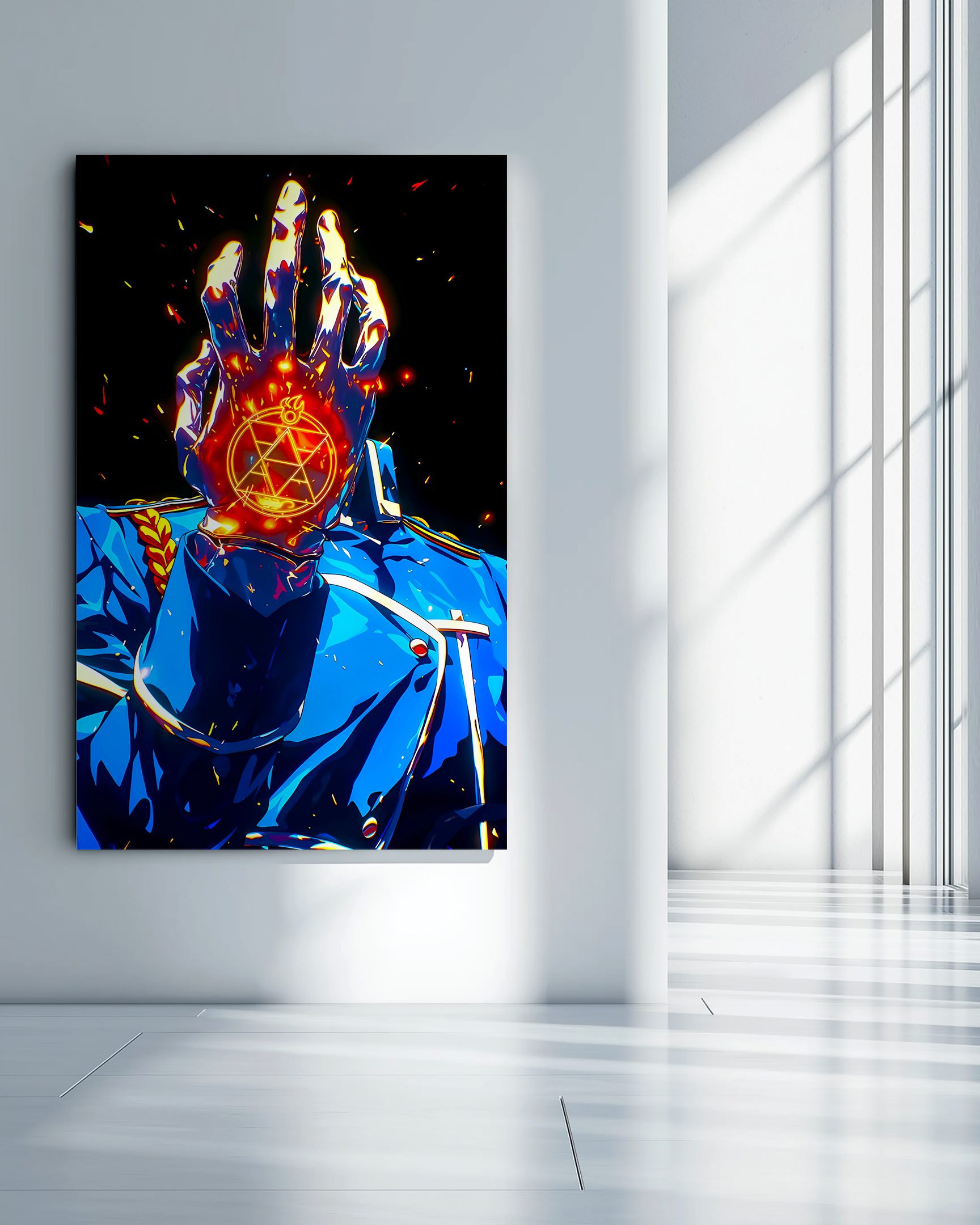 Fullmetal Alchemist Metal Poster