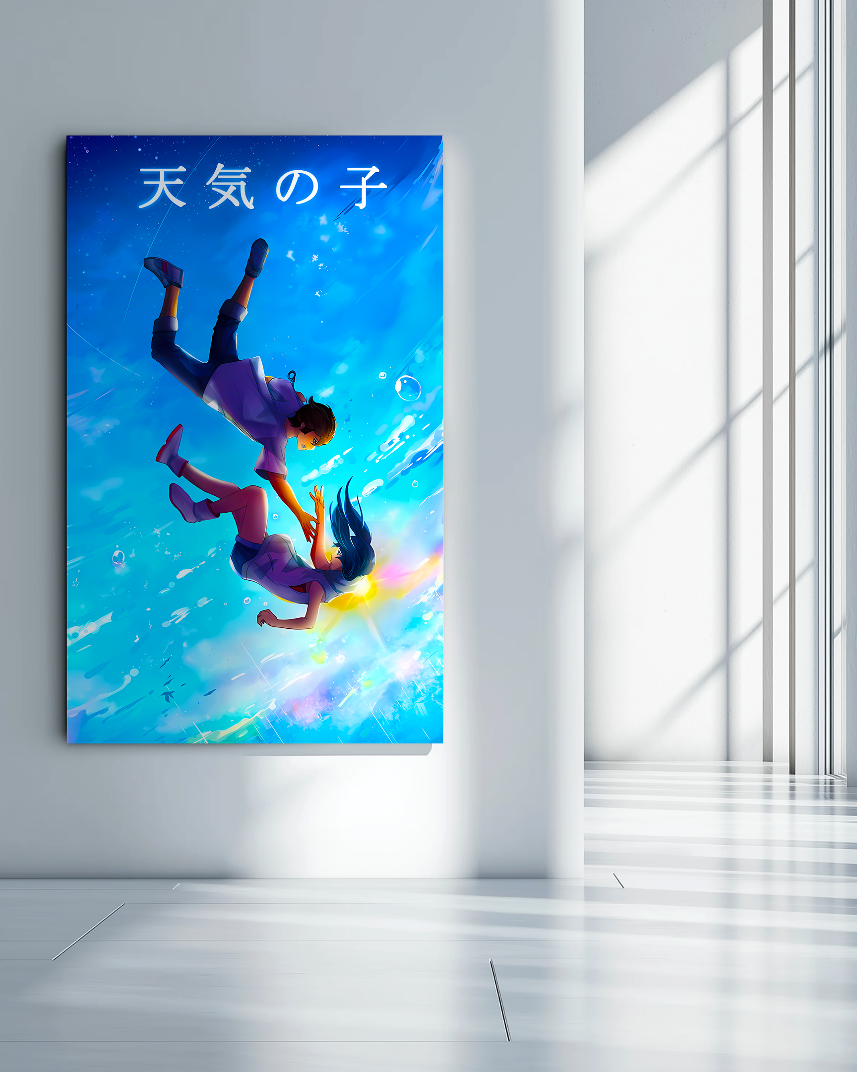 Weathering with You Metal Poster