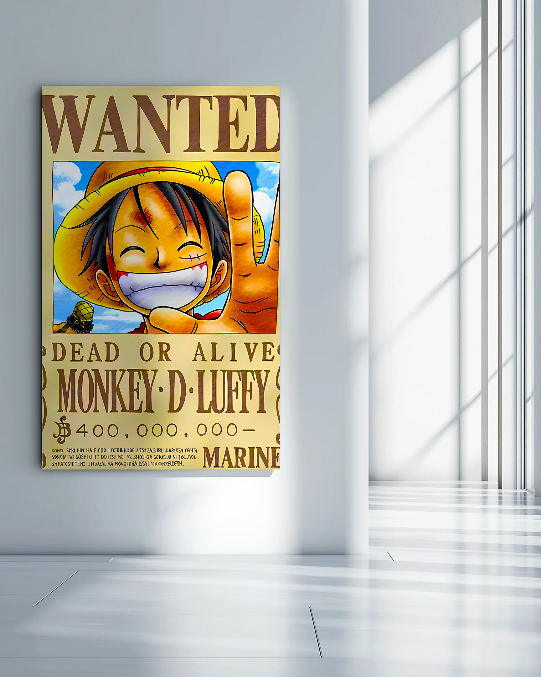 Monkey D. Luffy Metal Poster