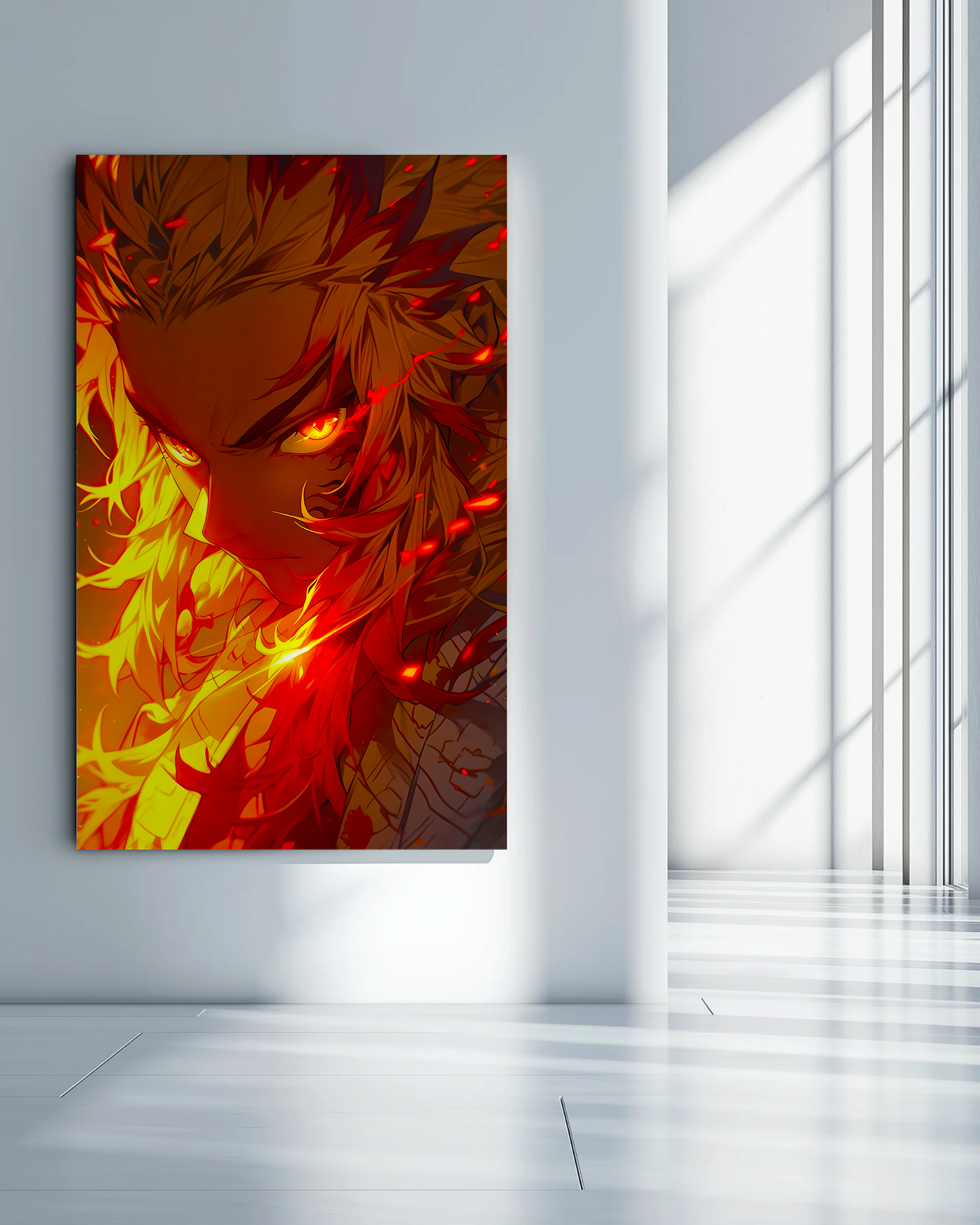 Rengoku Metal Poster