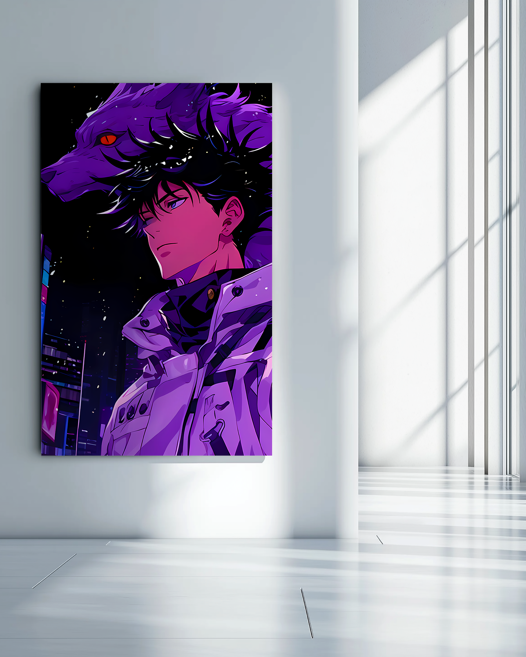 Megumi Fushiguro (JJK) Metal Poster