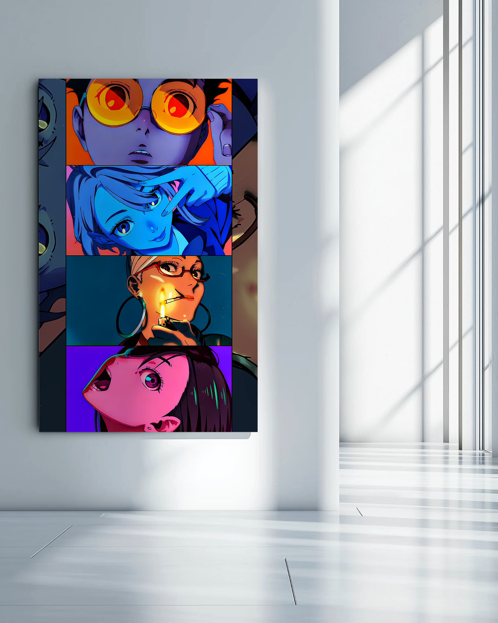 Dandadan Metal Poster