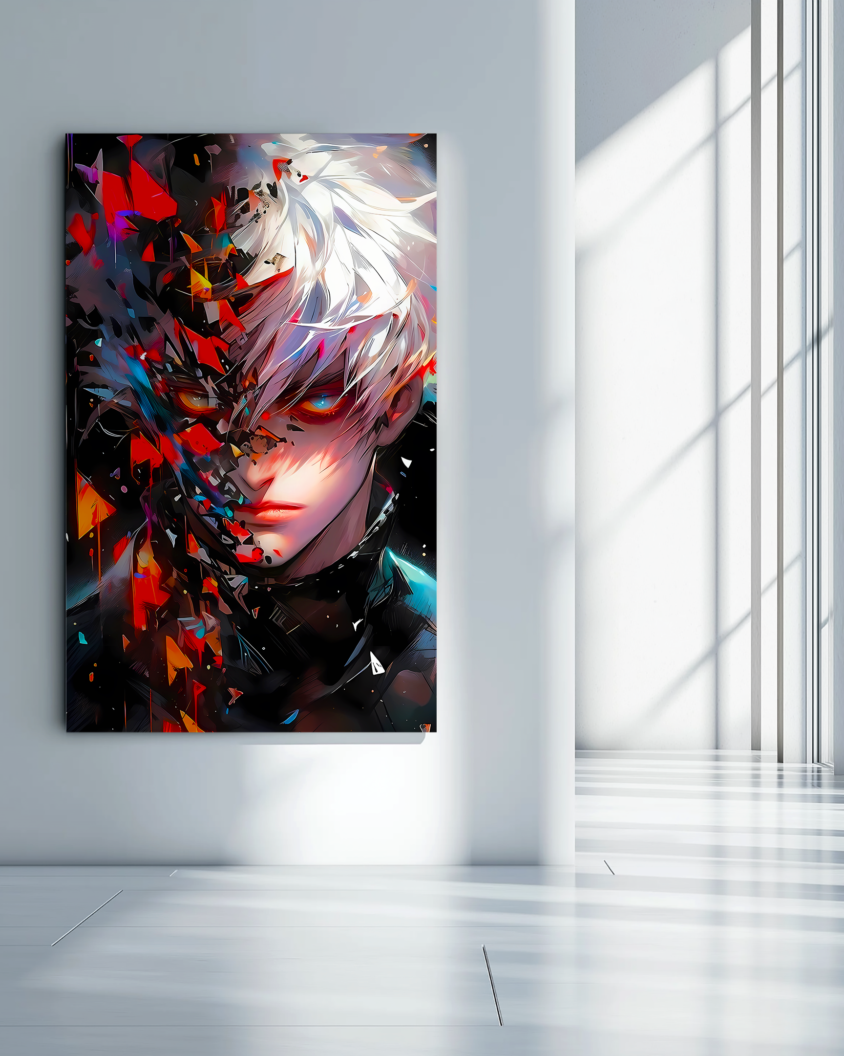 Satoru Gojo Metal Poster