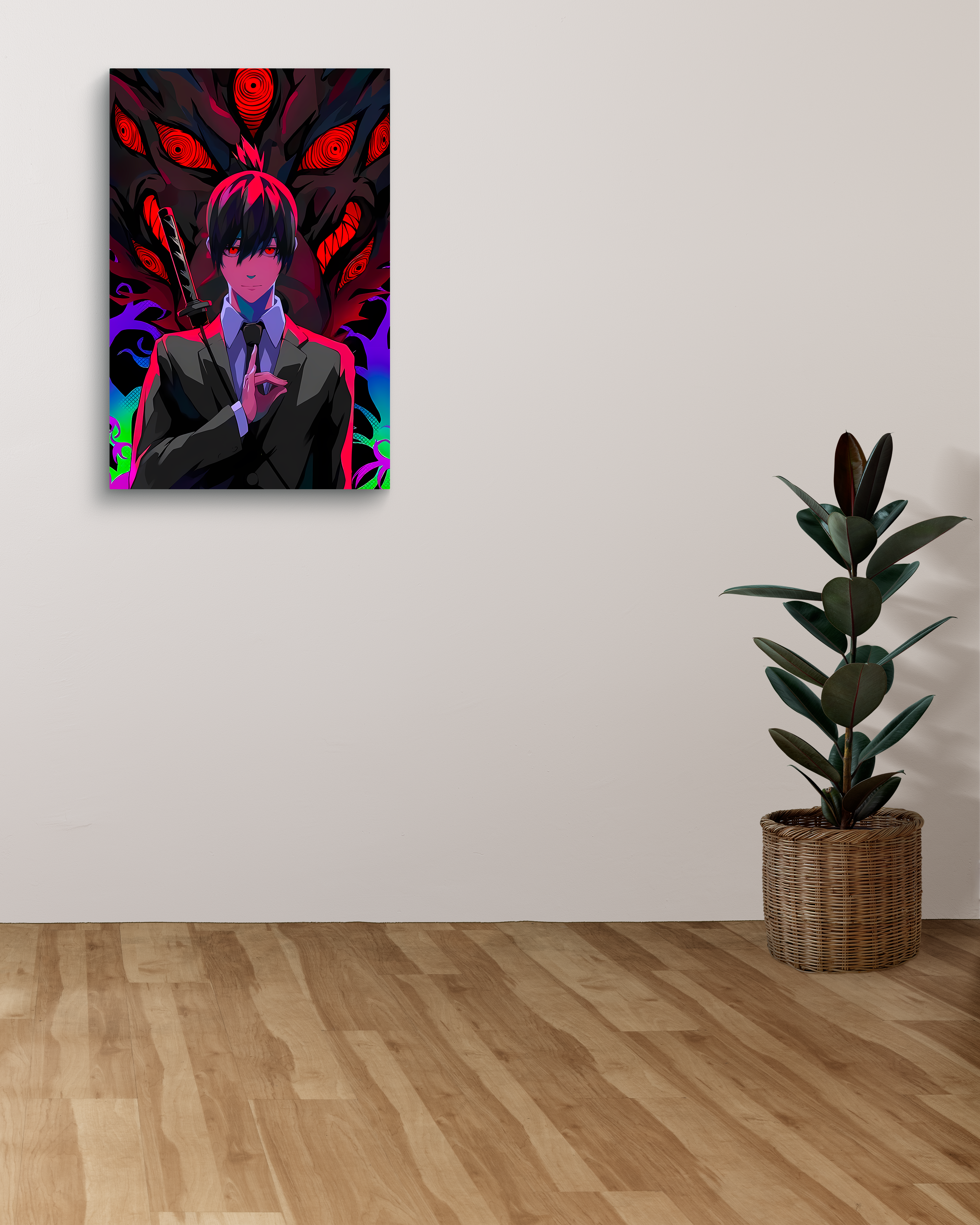 Aki Hayakawa (Chainsaw Man) Metal Poster