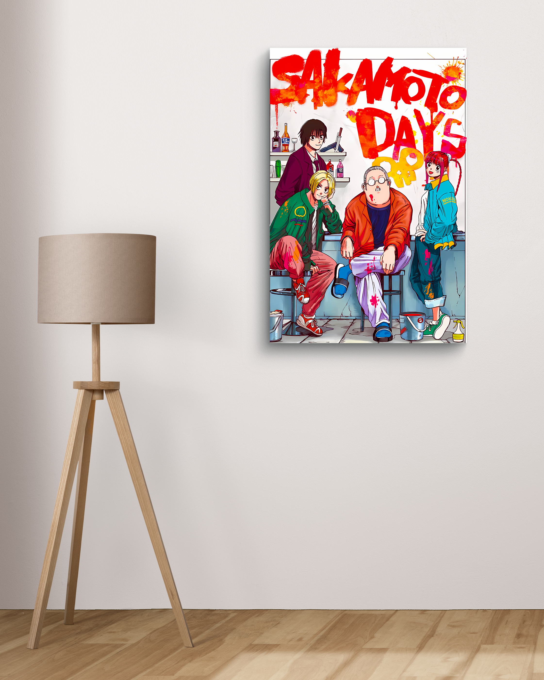 Sakamoto Days Metal Poster