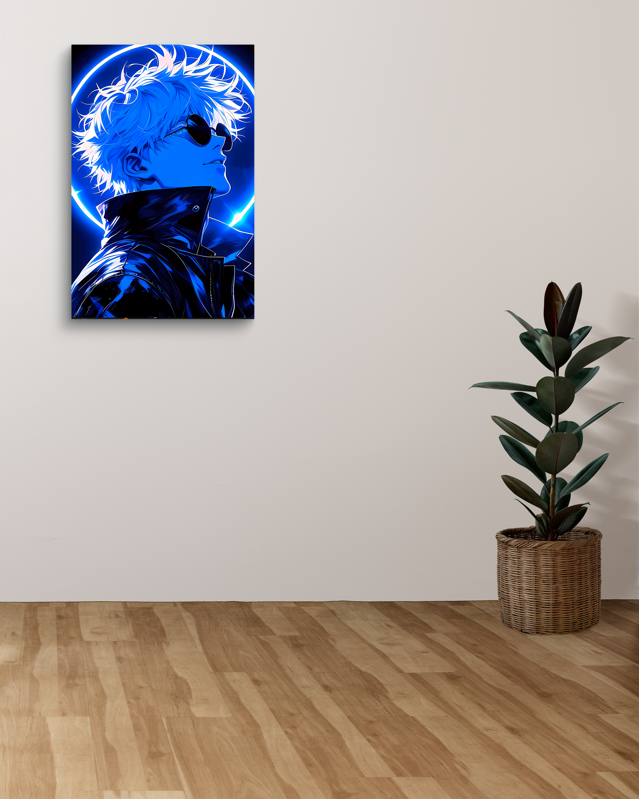 Satoru Gojo Metal Poster