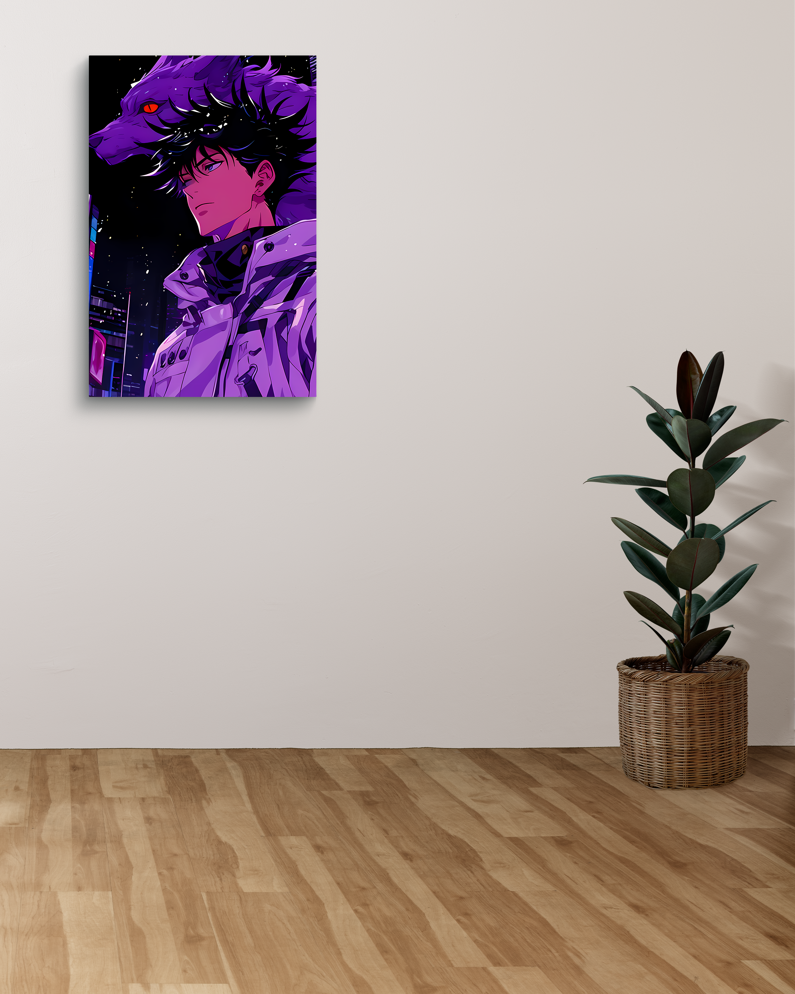 Megumi Fushiguro (JJK) Metal Poster