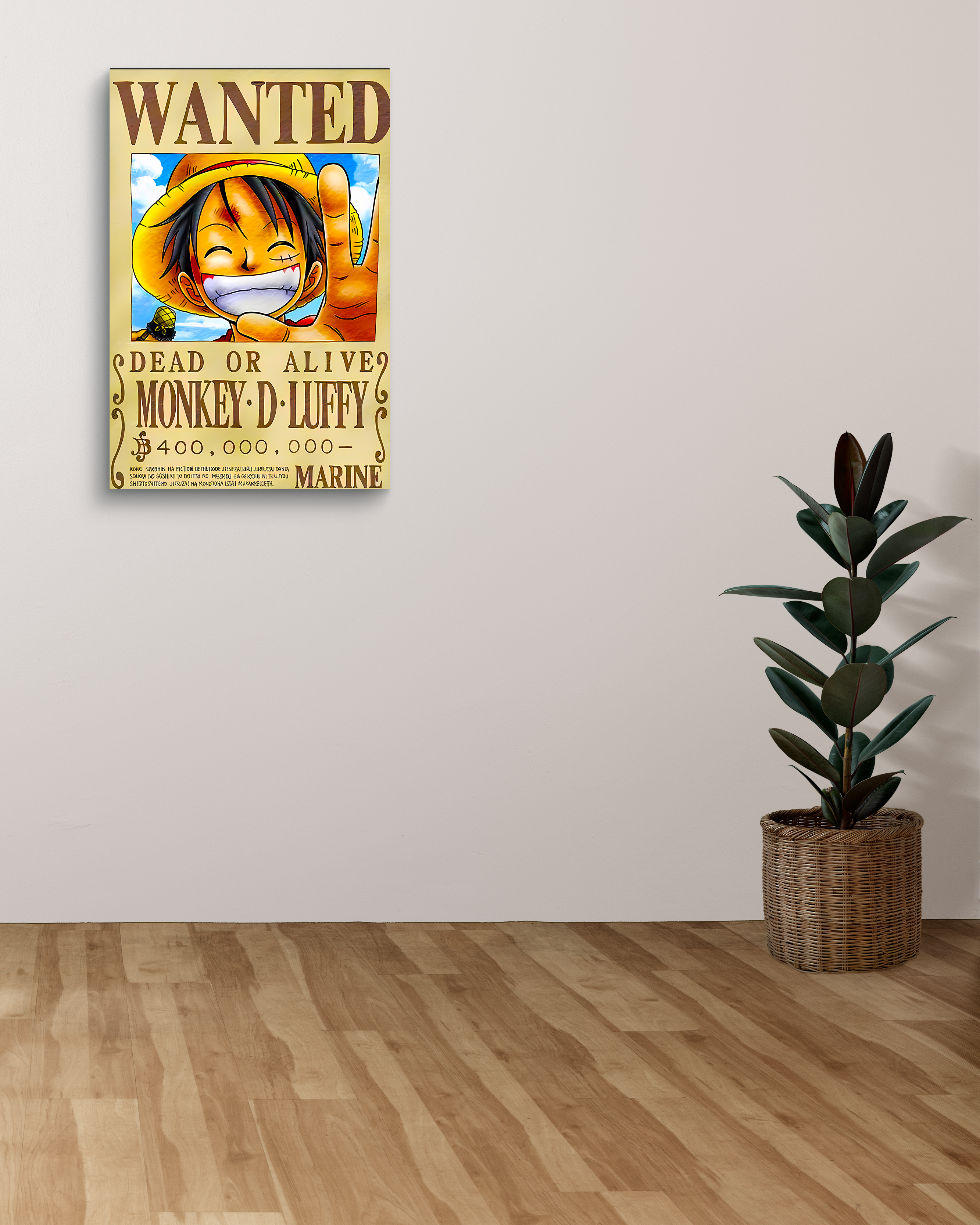 Monkey D. Luffy Metal Poster
