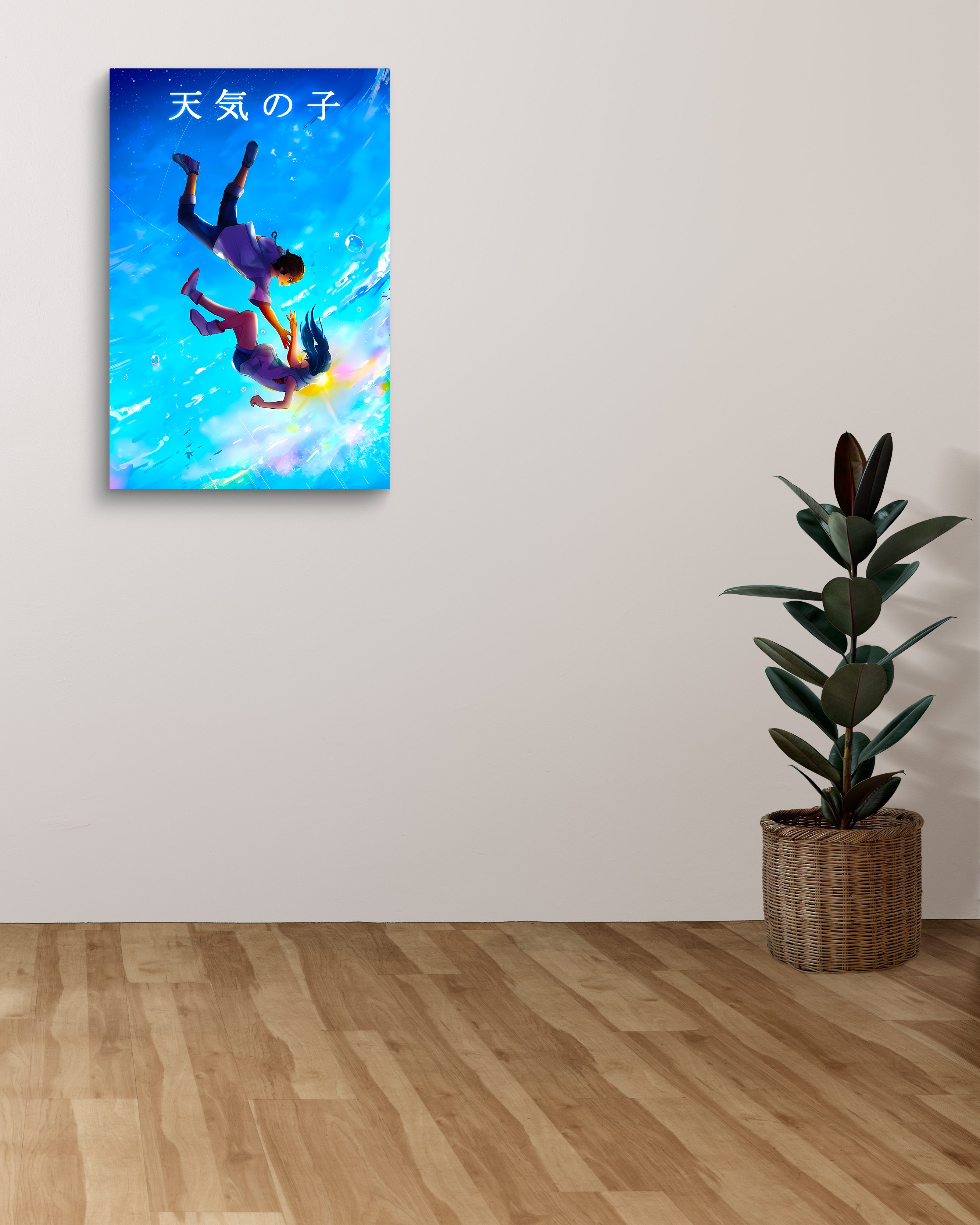 Weathering with You Metal Poster