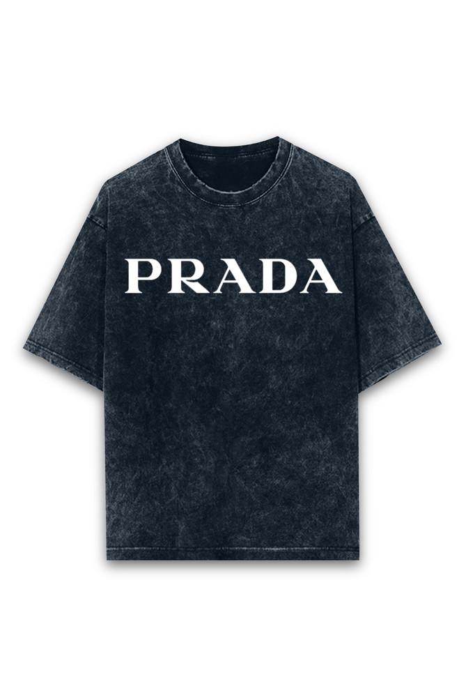 Prada Acid Wash Oversized T-shirt