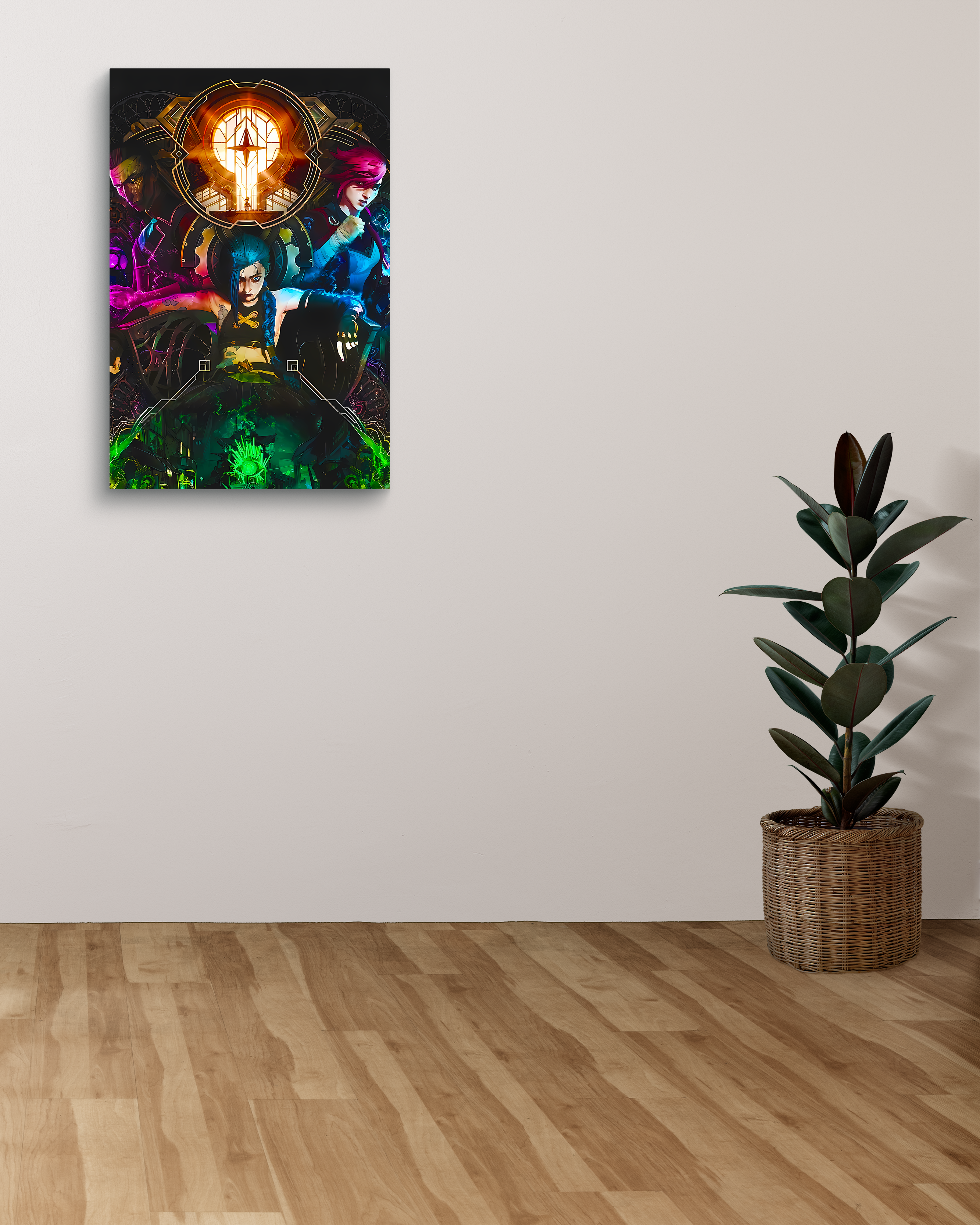 Arcane Anime Metal Poster