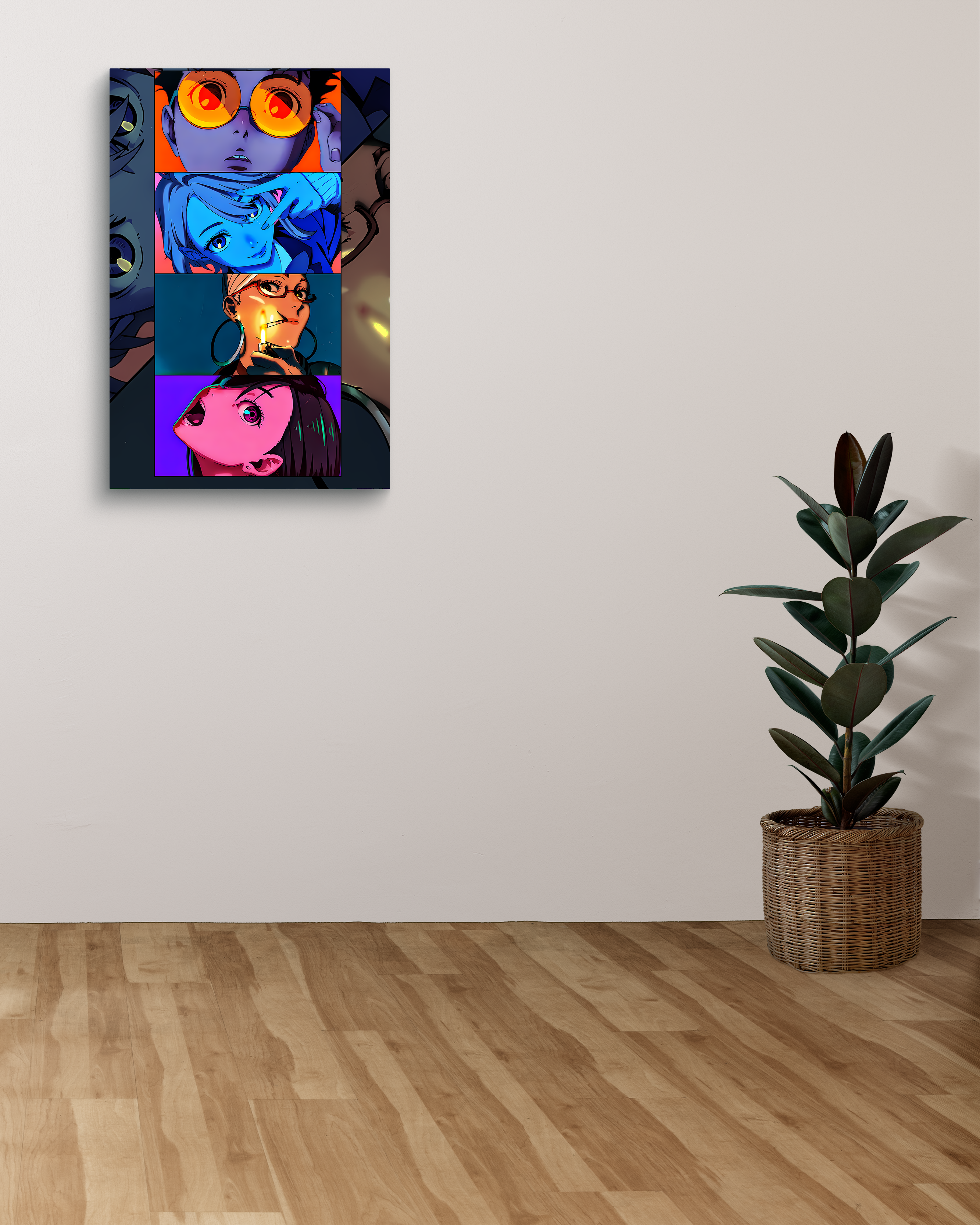 Dandadan Metal Poster