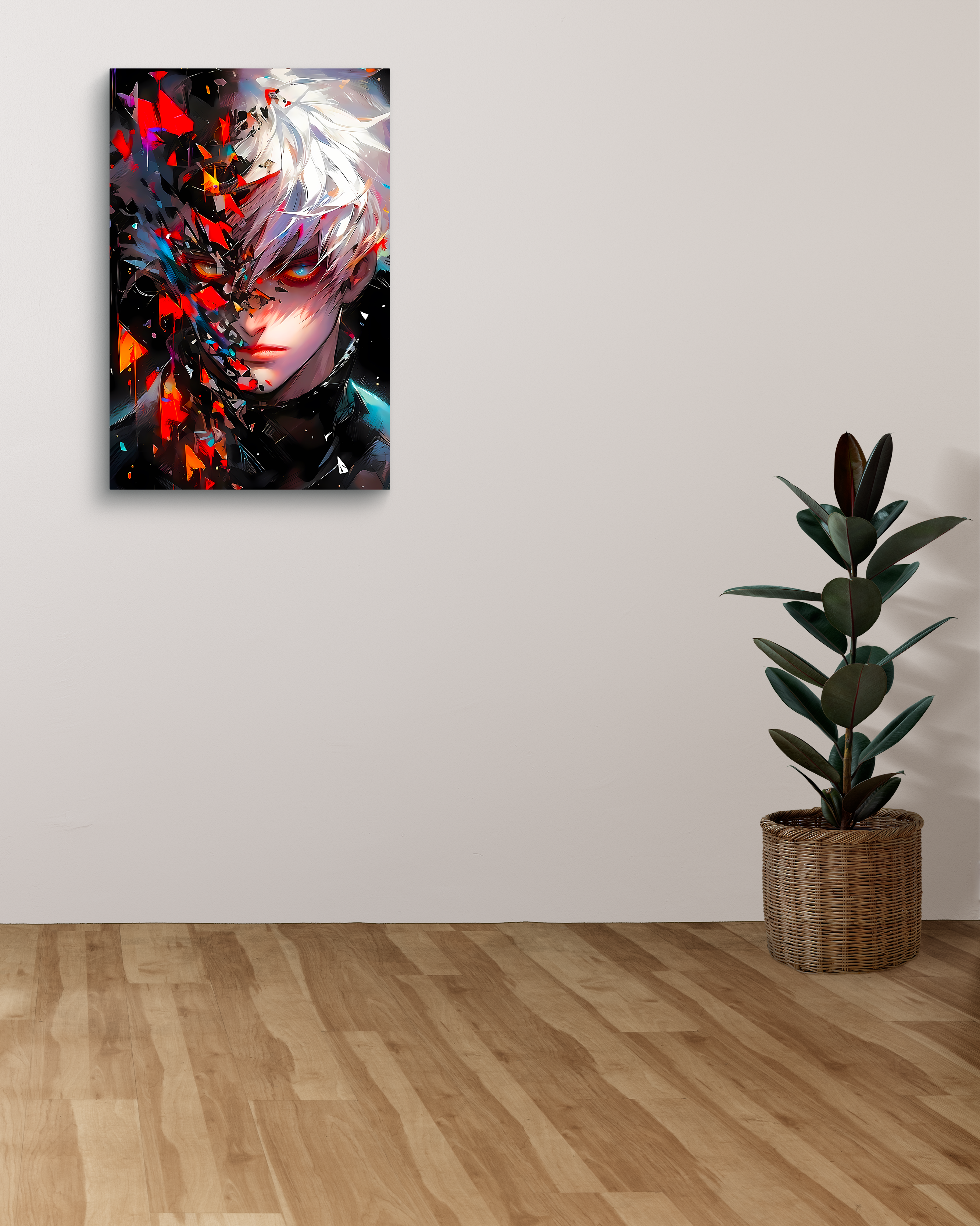 Satoru Gojo Metal Poster