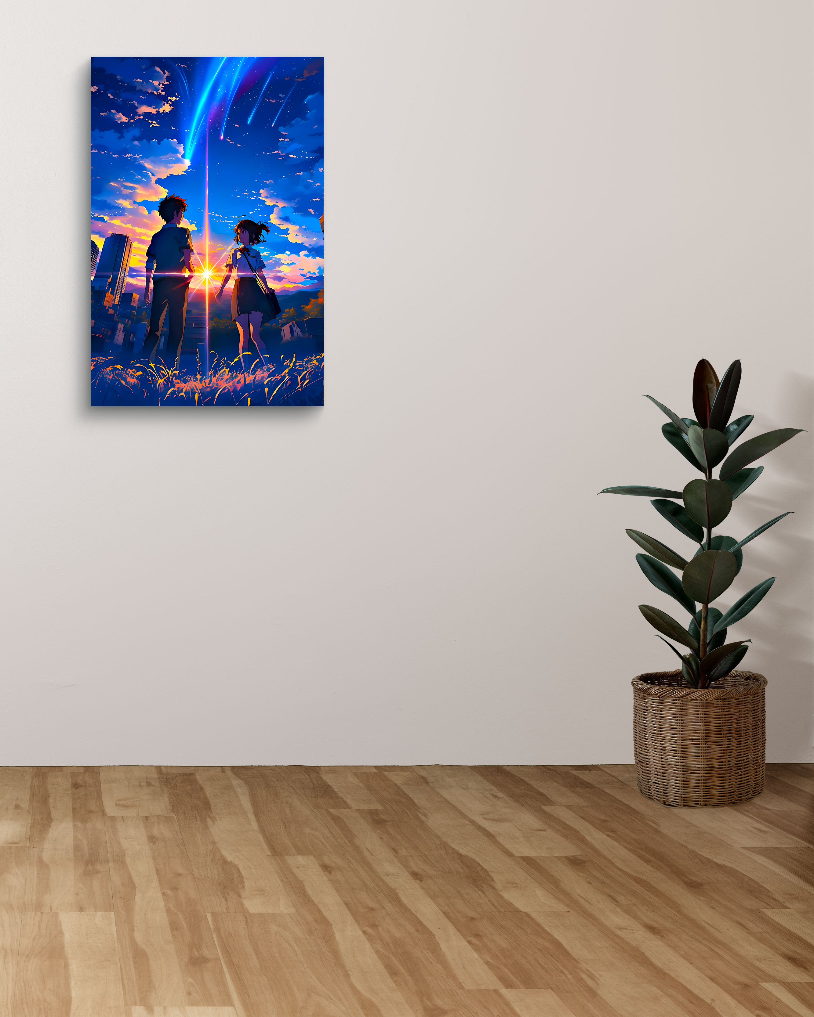 Your Name Movie Metal Poster
