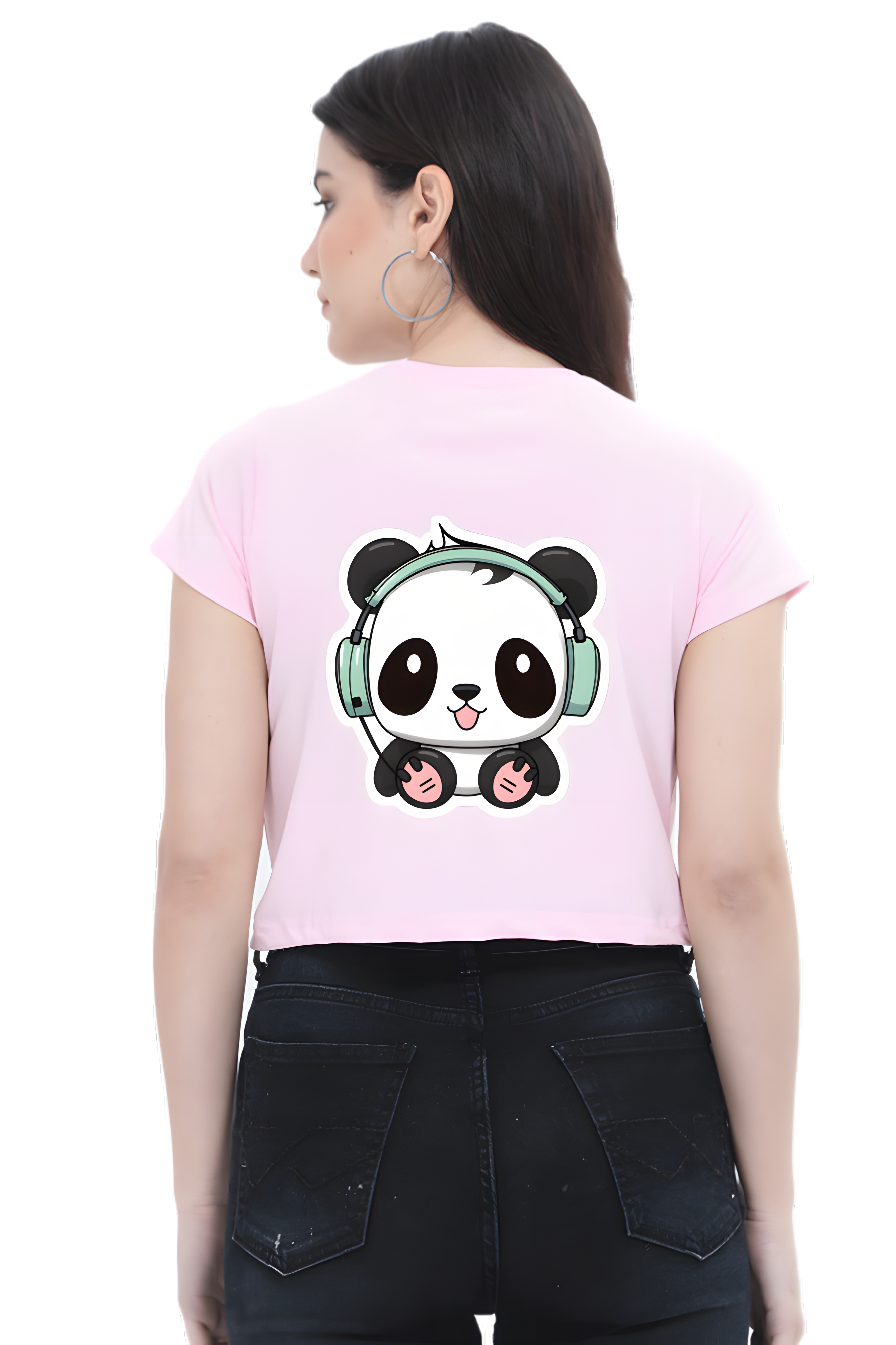 Panda Crop Top
