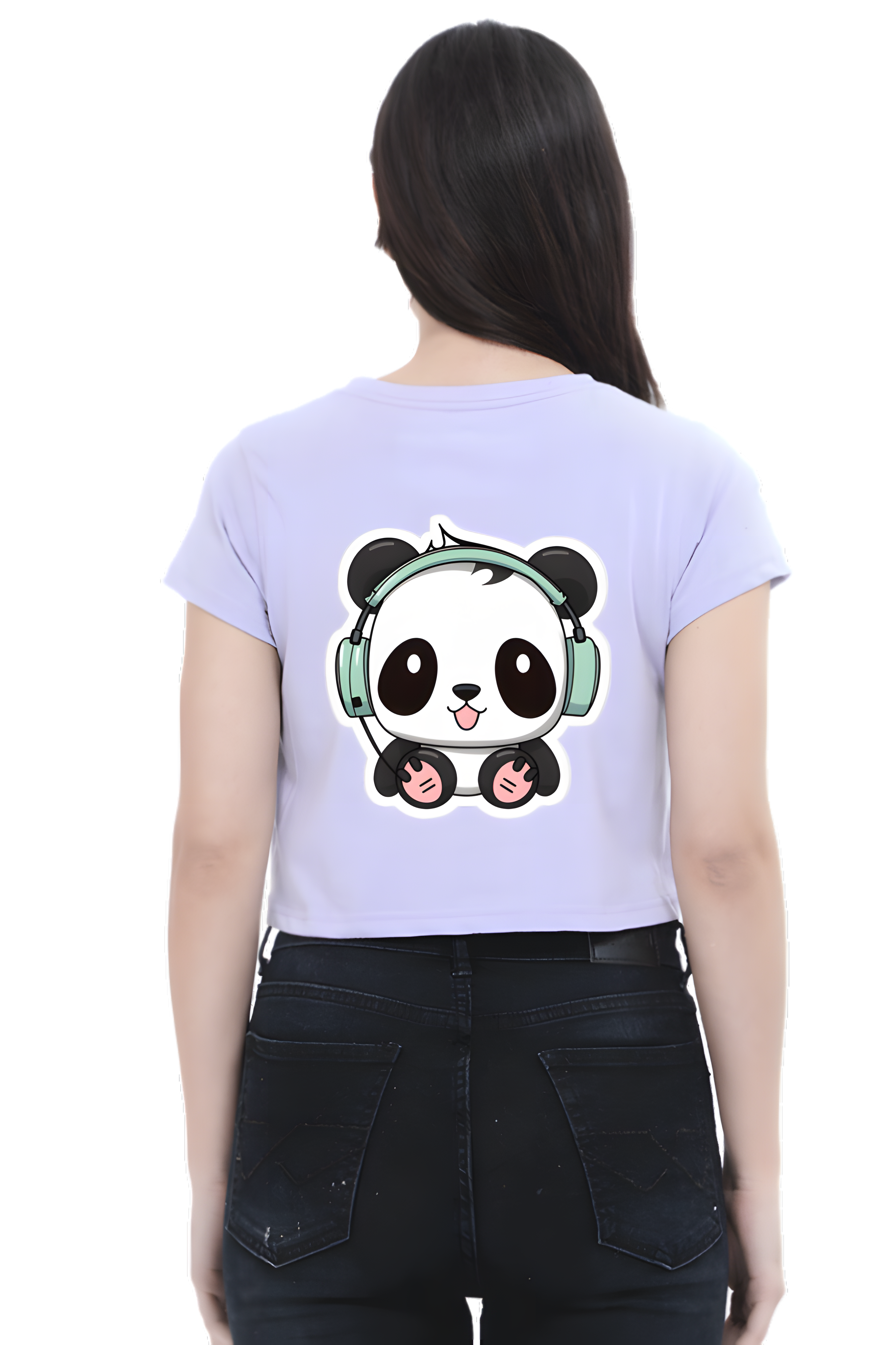 Panda Crop Top