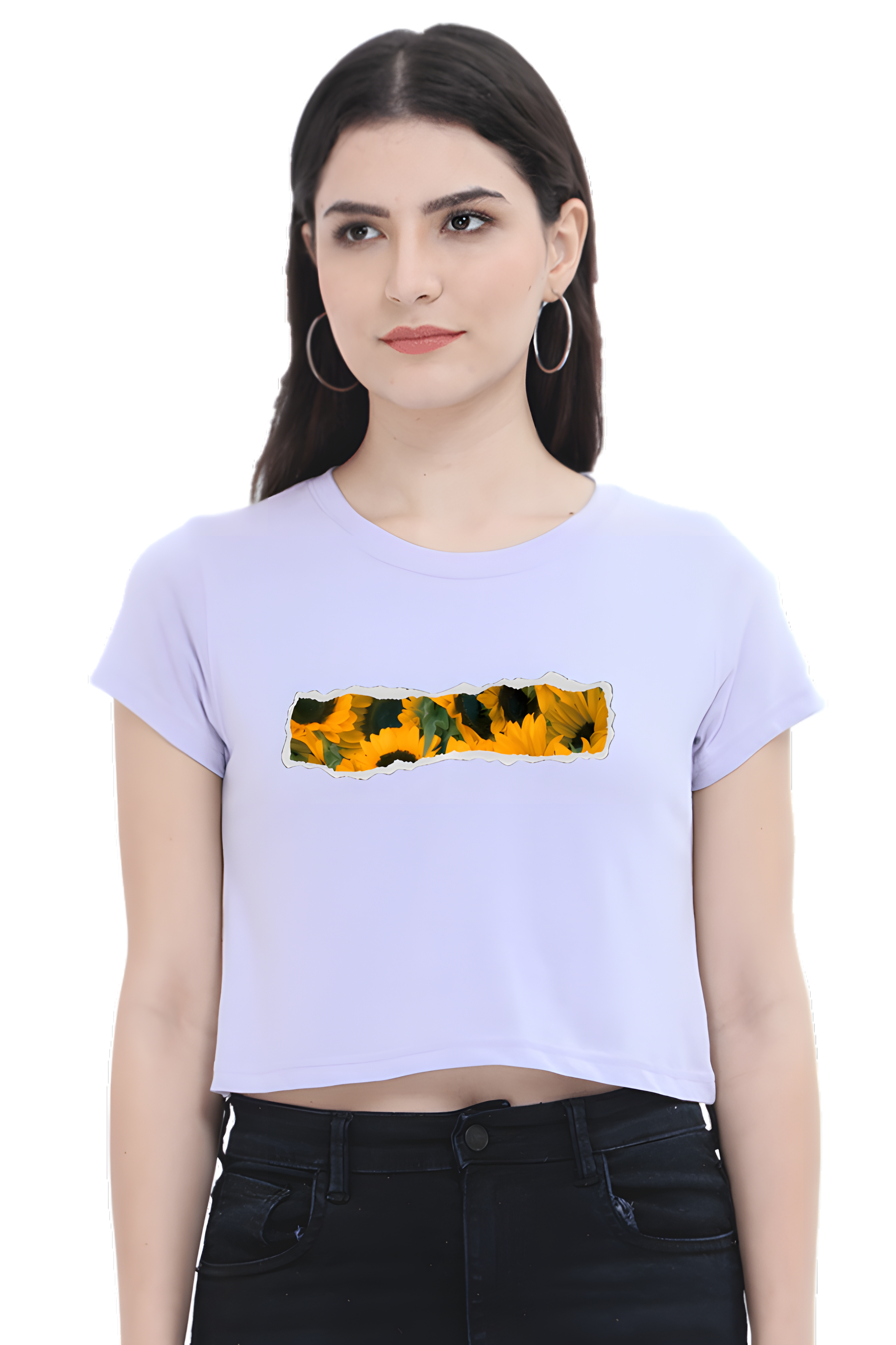 Sunflower Crop Top