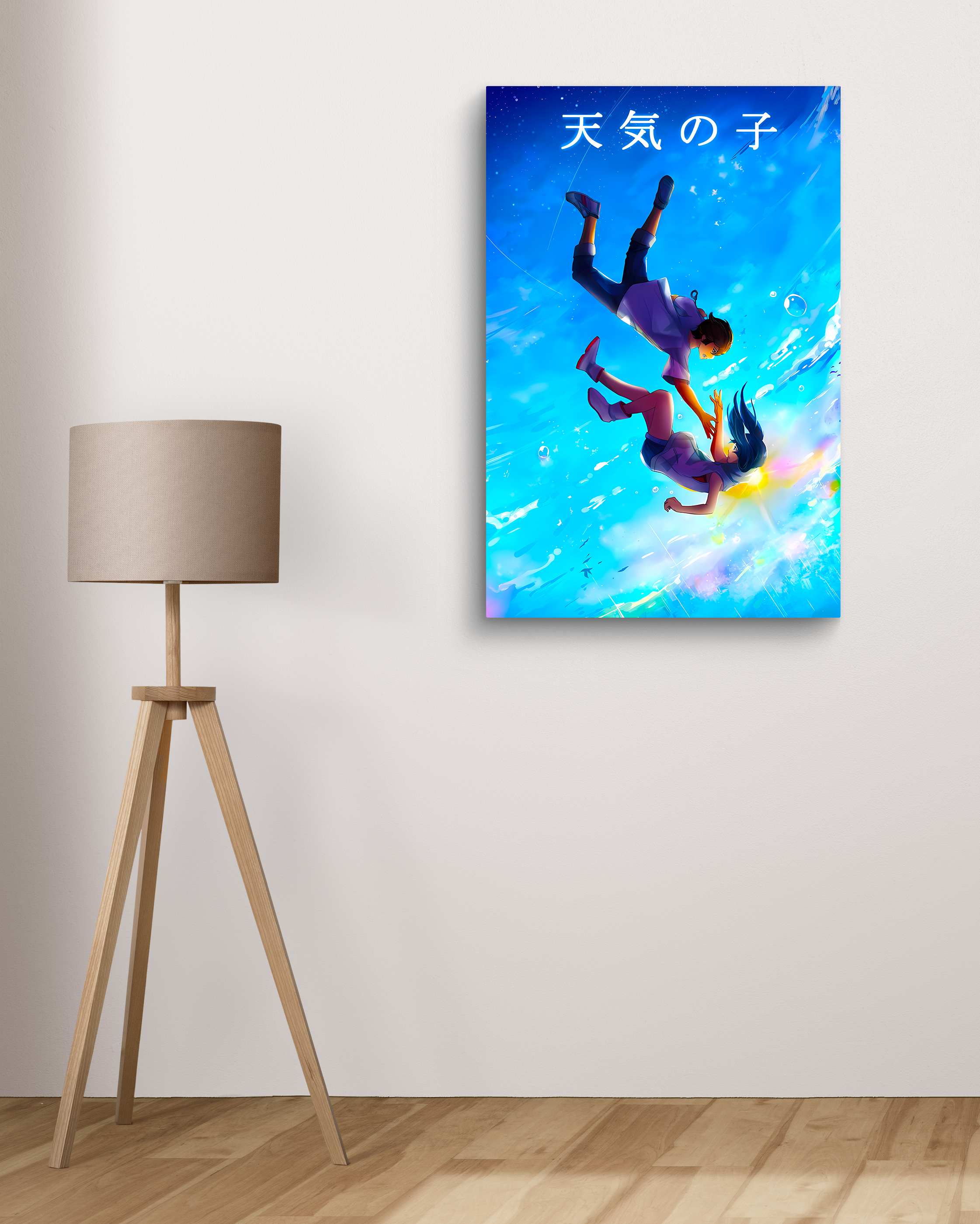 Weathering with You Metal Poster