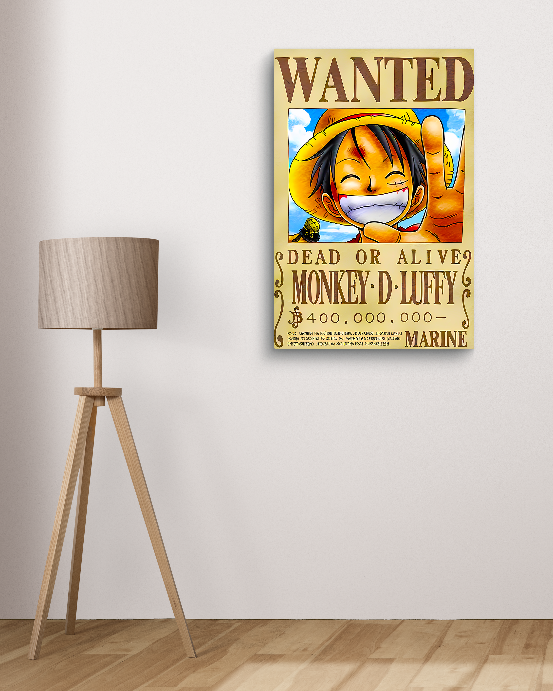 Monkey D. Luffy Metal Poster