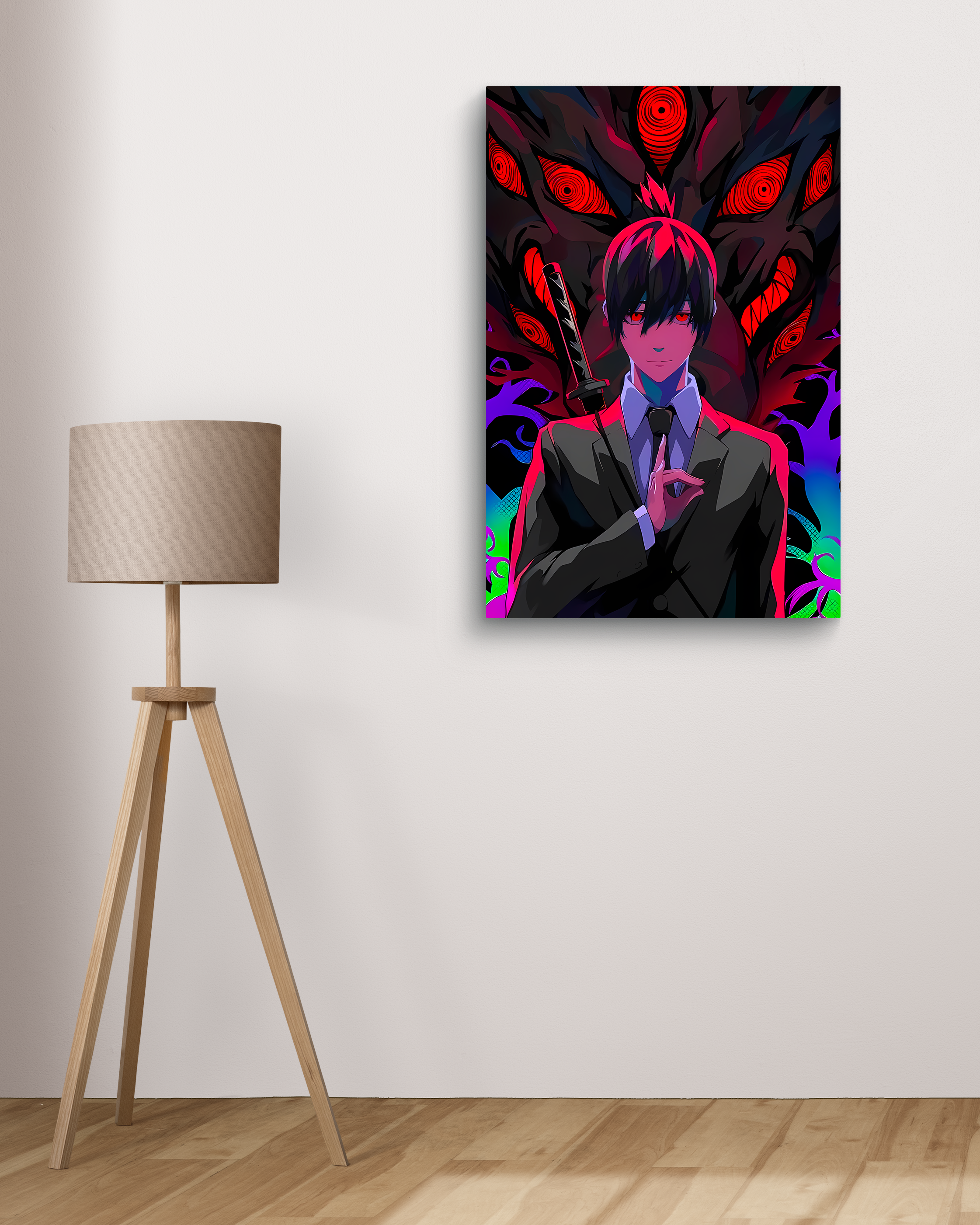 Aki Hayakawa (Chainsaw Man) Metal Poster