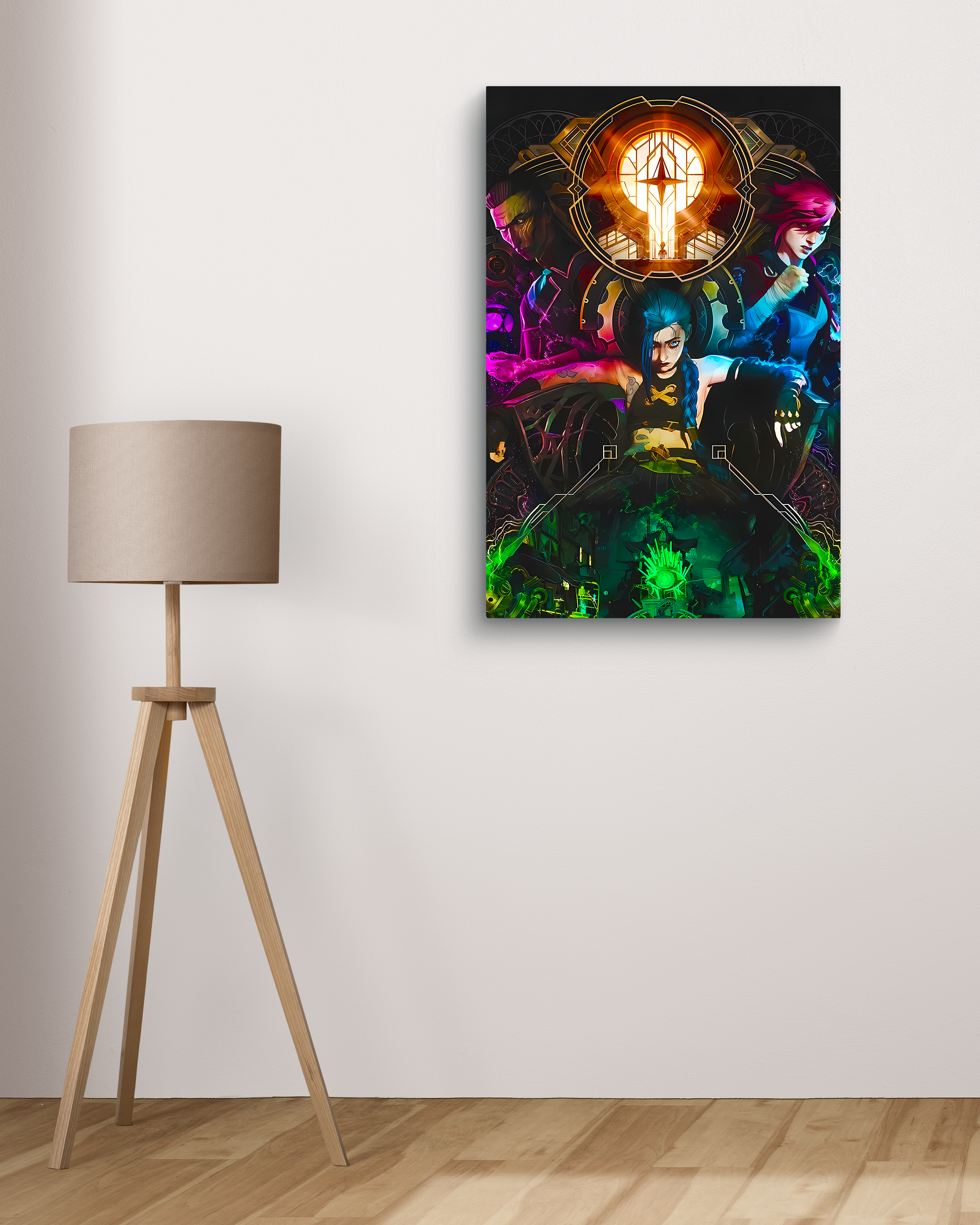 Arcane Anime Metal Poster