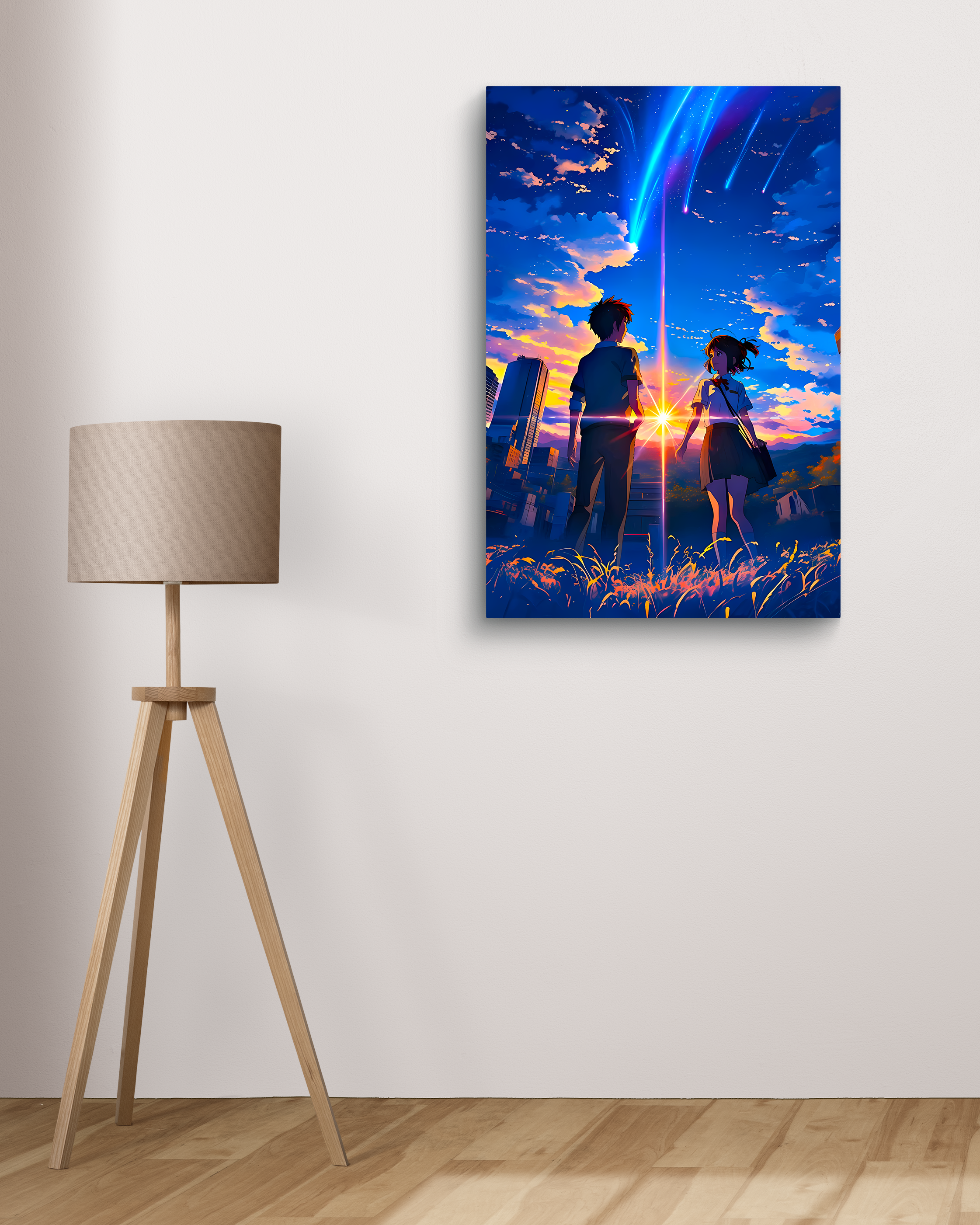 Your Name Movie Metal Poster