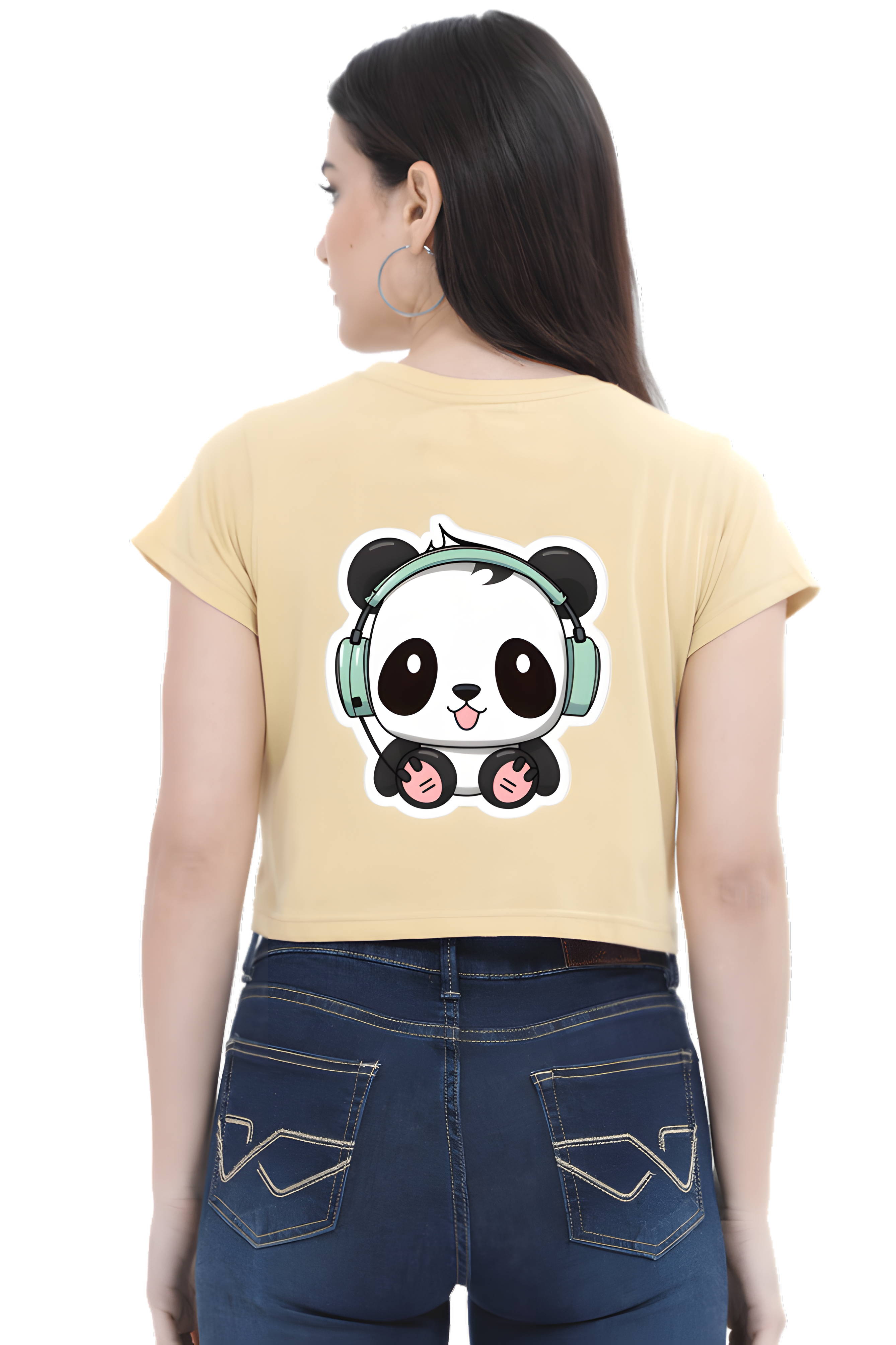 Panda Crop Top