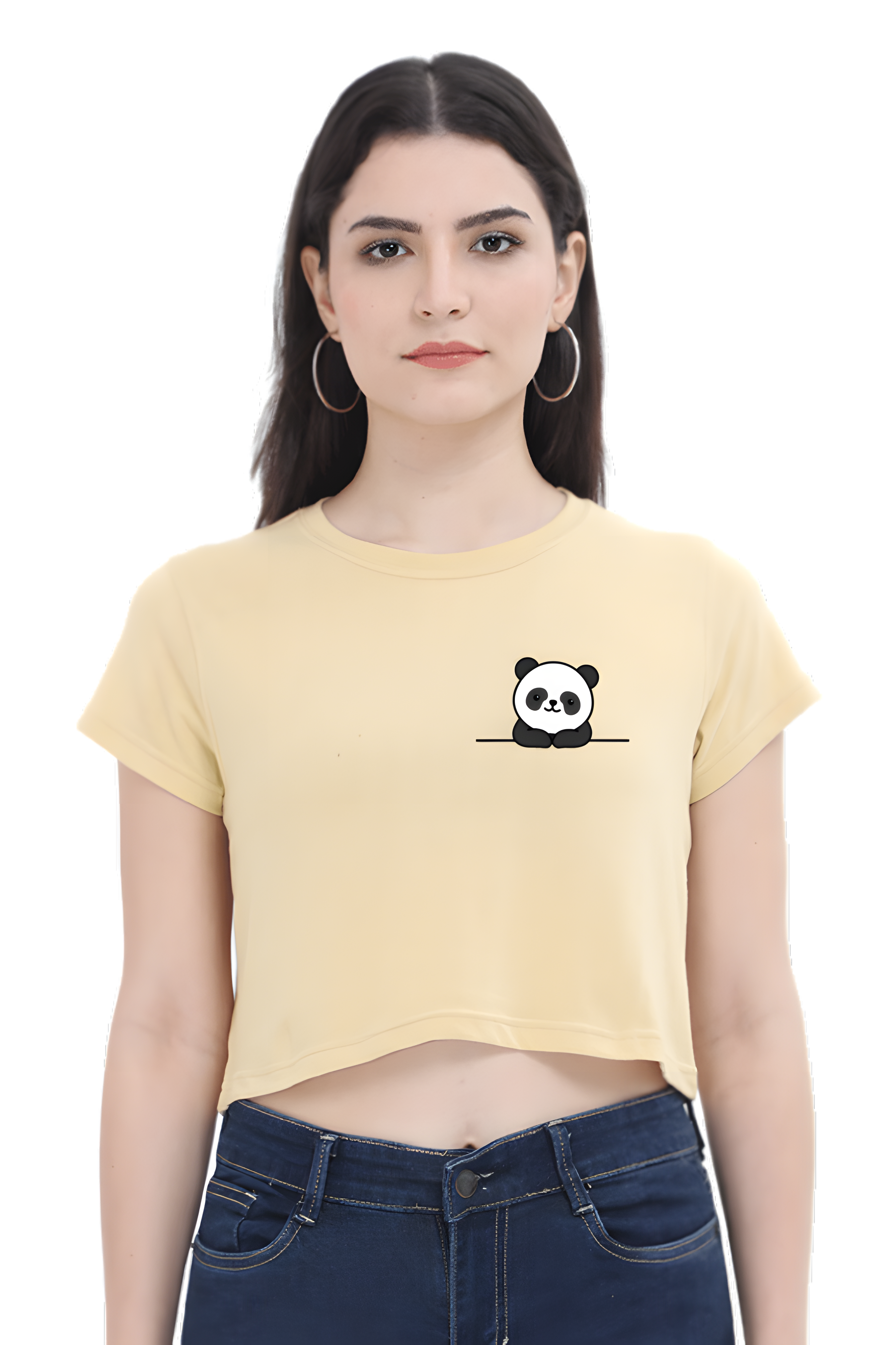Panda Crop Top