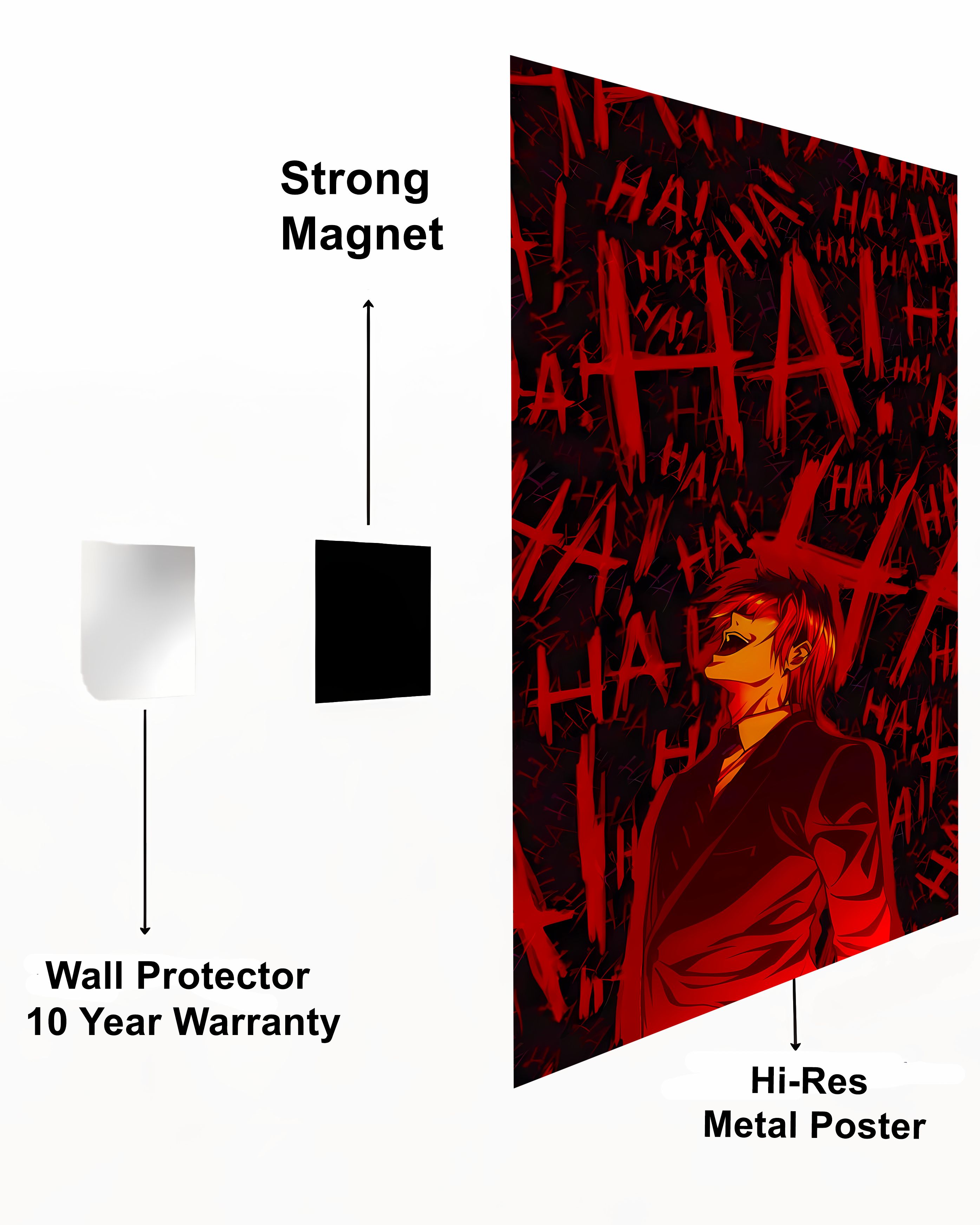 Death Note Metal Poster