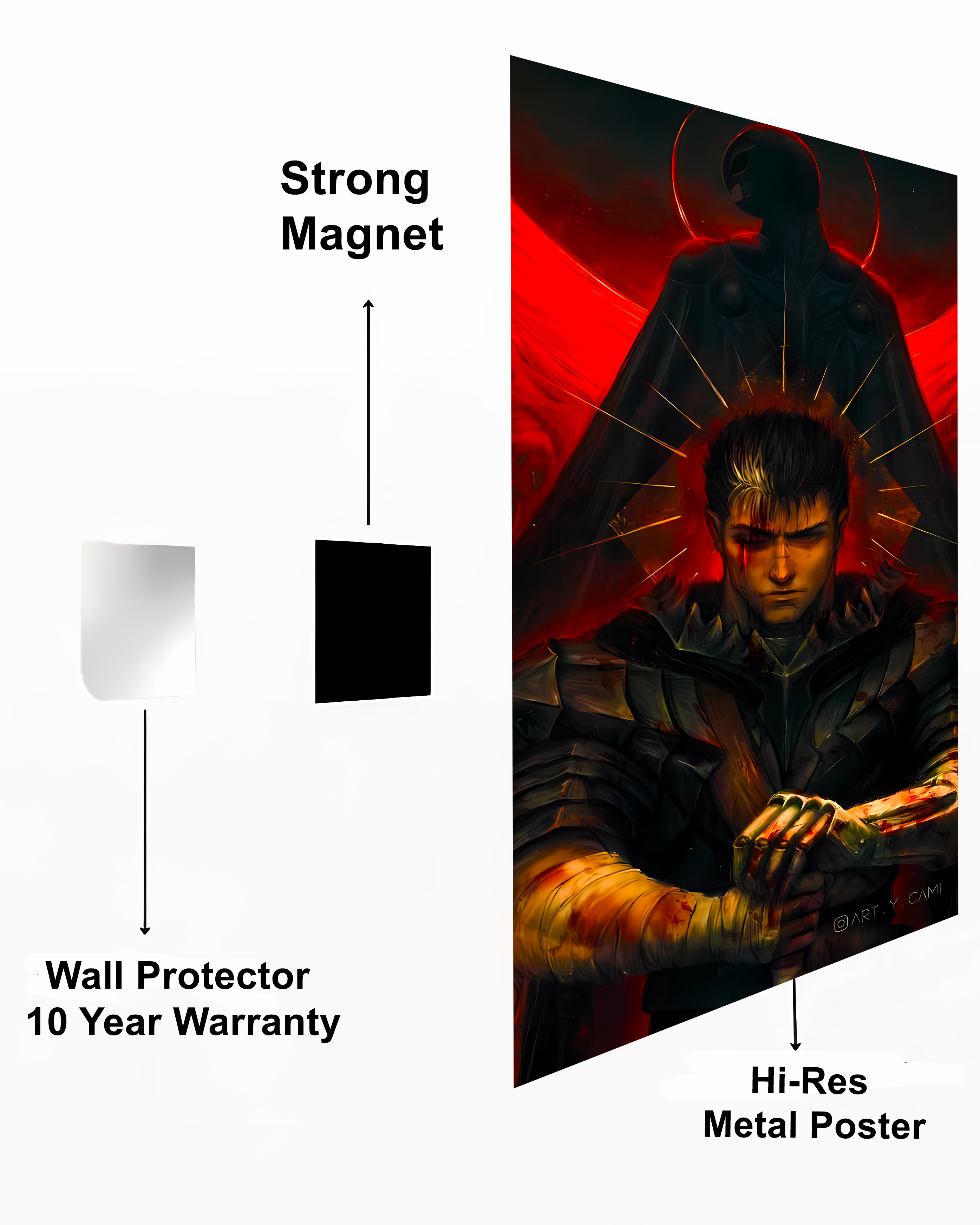 Berserk Metal Poster