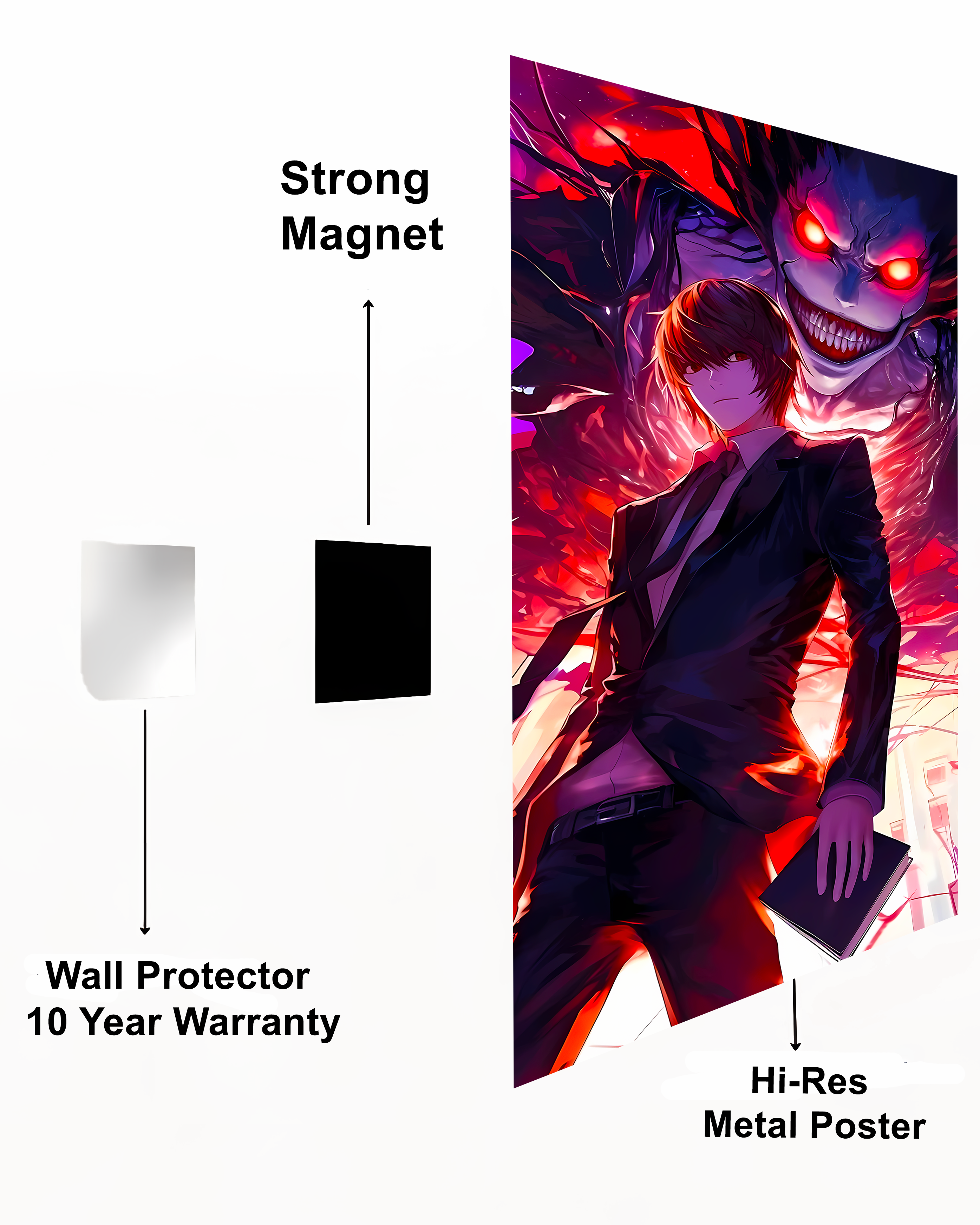 Death Note Metal Poster