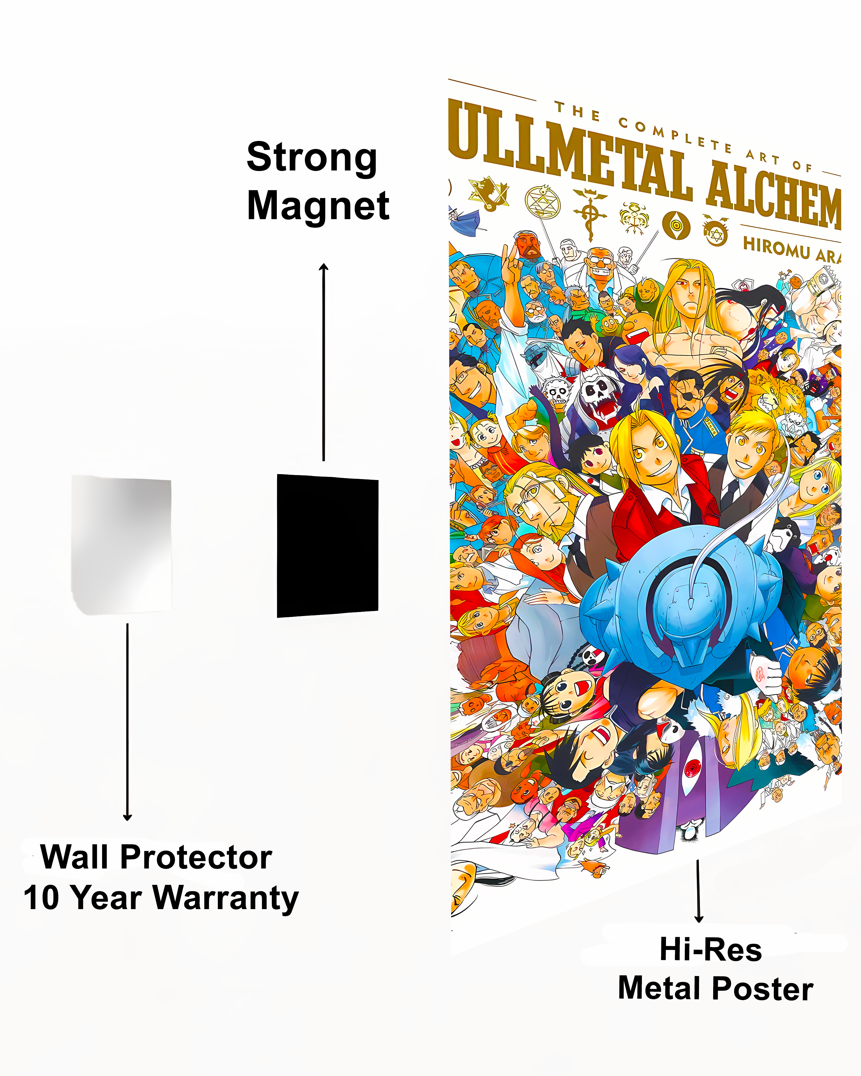 Fullmetal Alchemist Metal Poster