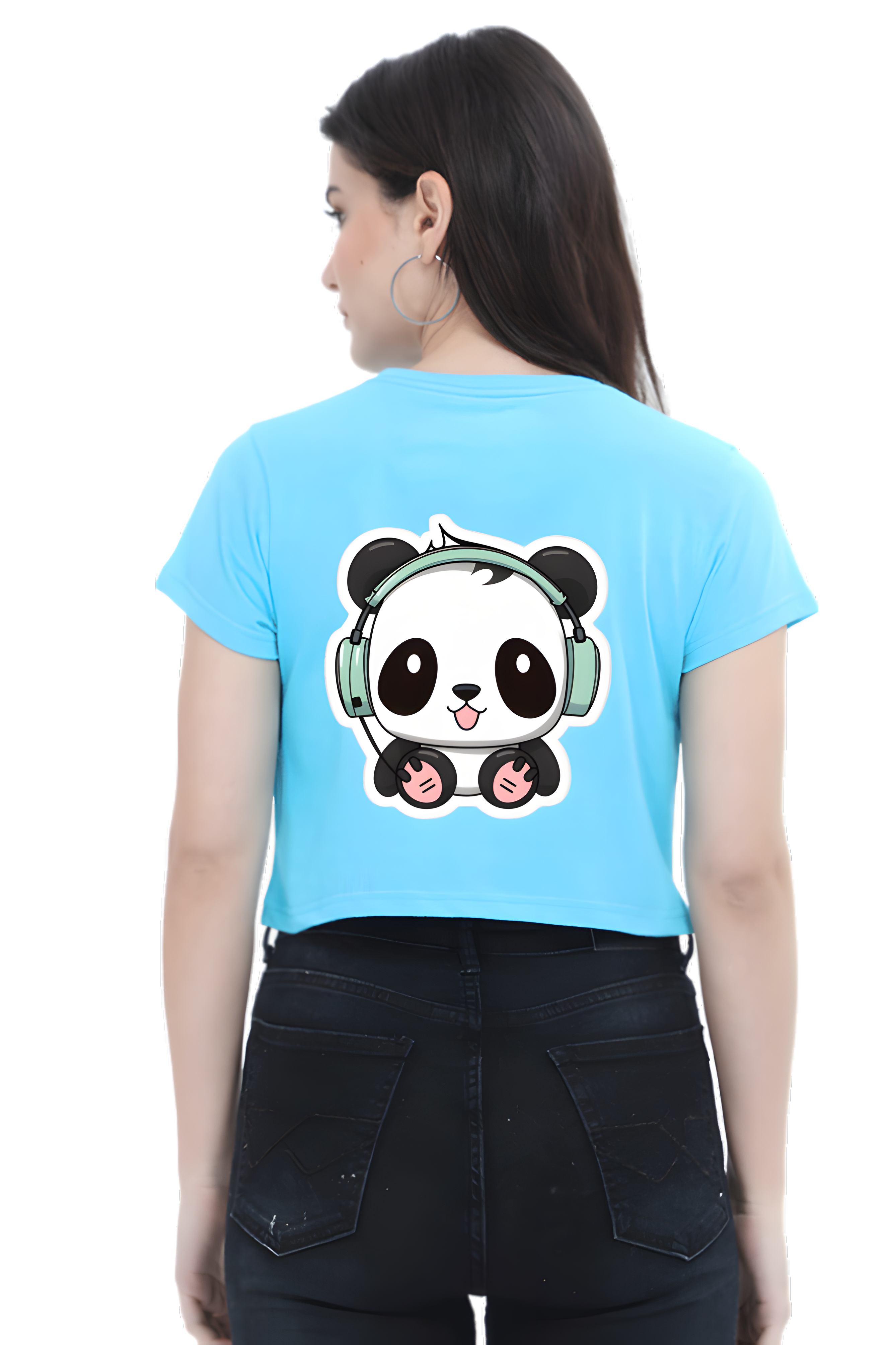 Panda Crop Top