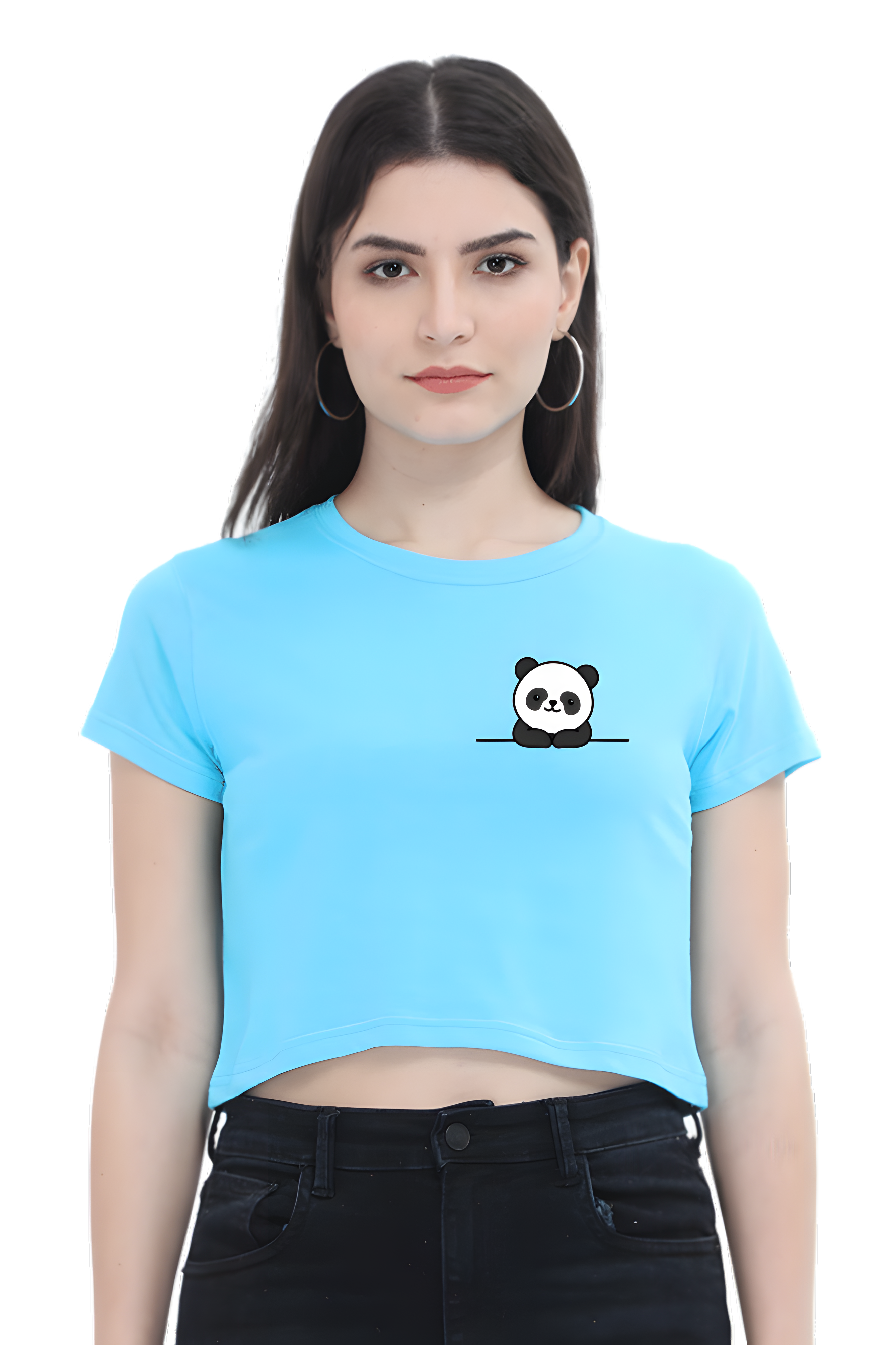 Panda Crop Top
