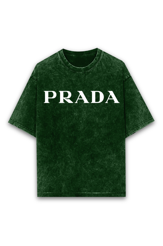 Prada Acid Wash Oversized T-shirt
